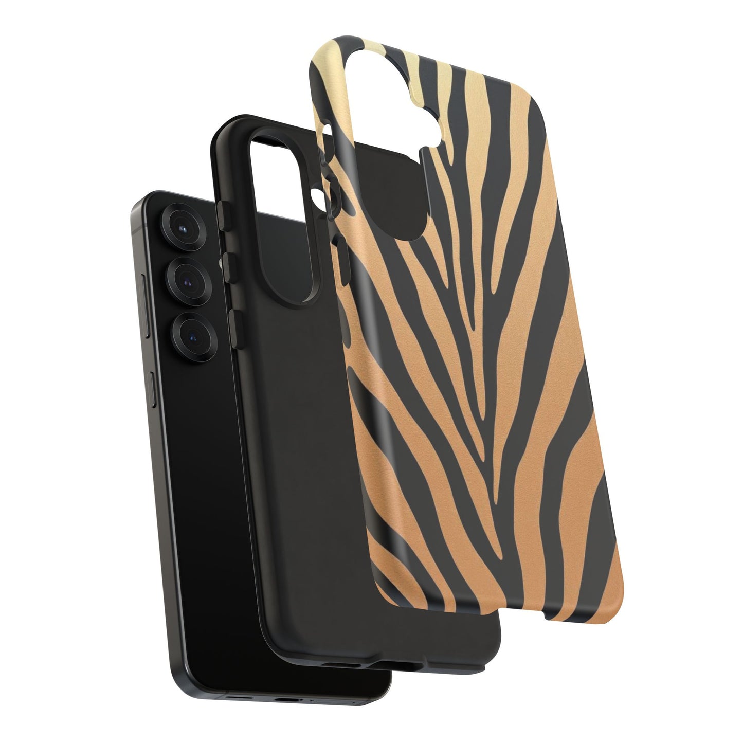 Zebra Print Tough Phone Case