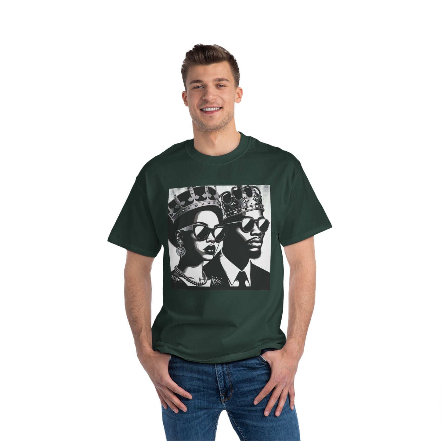 Royalty-Inspired Unisex Graphic Tee - Stylish Casual Wear for Kings and Queens, Unique Gift, Fashion Statement, Streetwear