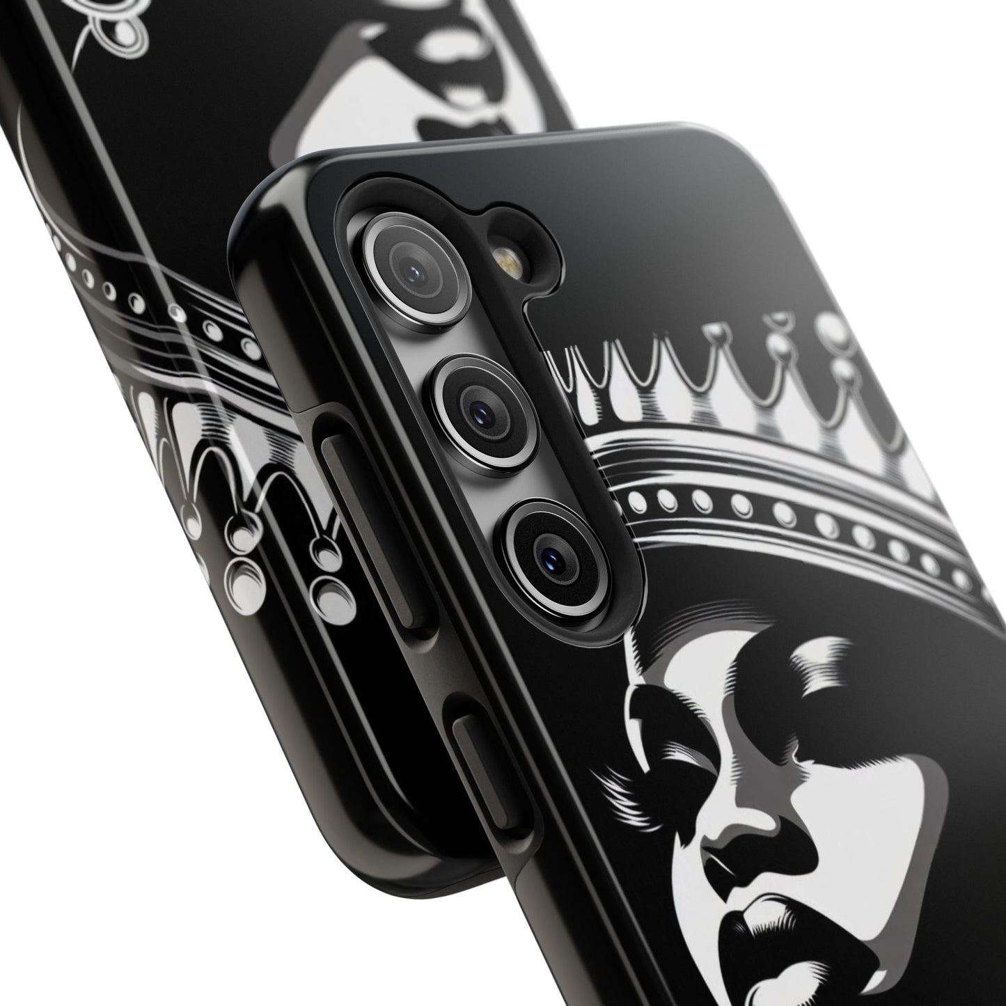 Regal Queen Tough Phone Case, Stylish Phone Cover, Gift for Her, Birthday, Empowerment, Bold Statement, Durable Phone Accessory