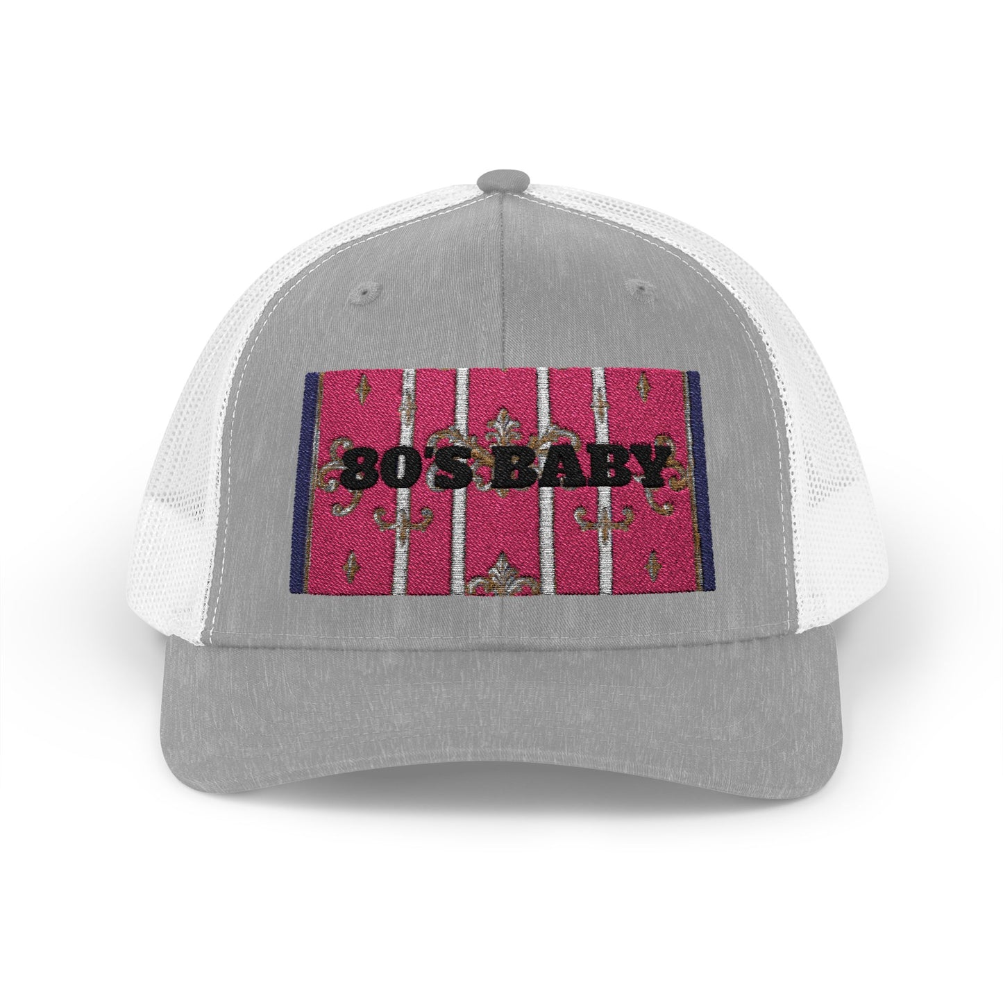 80s Baby Snapback Trucker Cap, Retro Hat, Nostalgic Apparel, Birthday Gift, Vintage Style, Casual Accessory