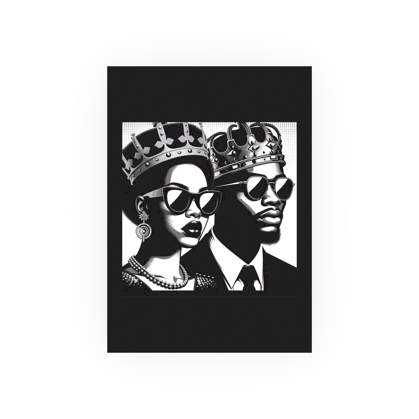 Royalty-Inspired Satin and Archival Matte Posters, Modern Wall Art, Home Decor, Gift for Him/Her, Motivational Art