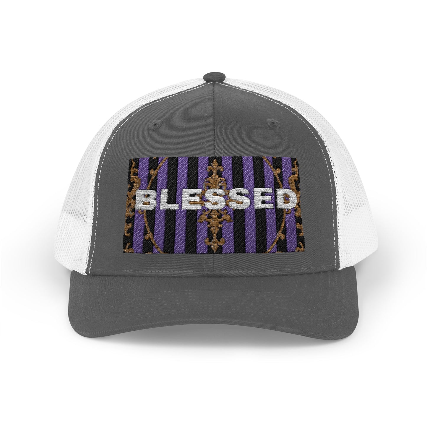 Blessed Snapback Trucker Cap, Casual Hat for Everyday Wear, Perfect Gift for Friends, Outdoor Activities, Spiritual Vibes