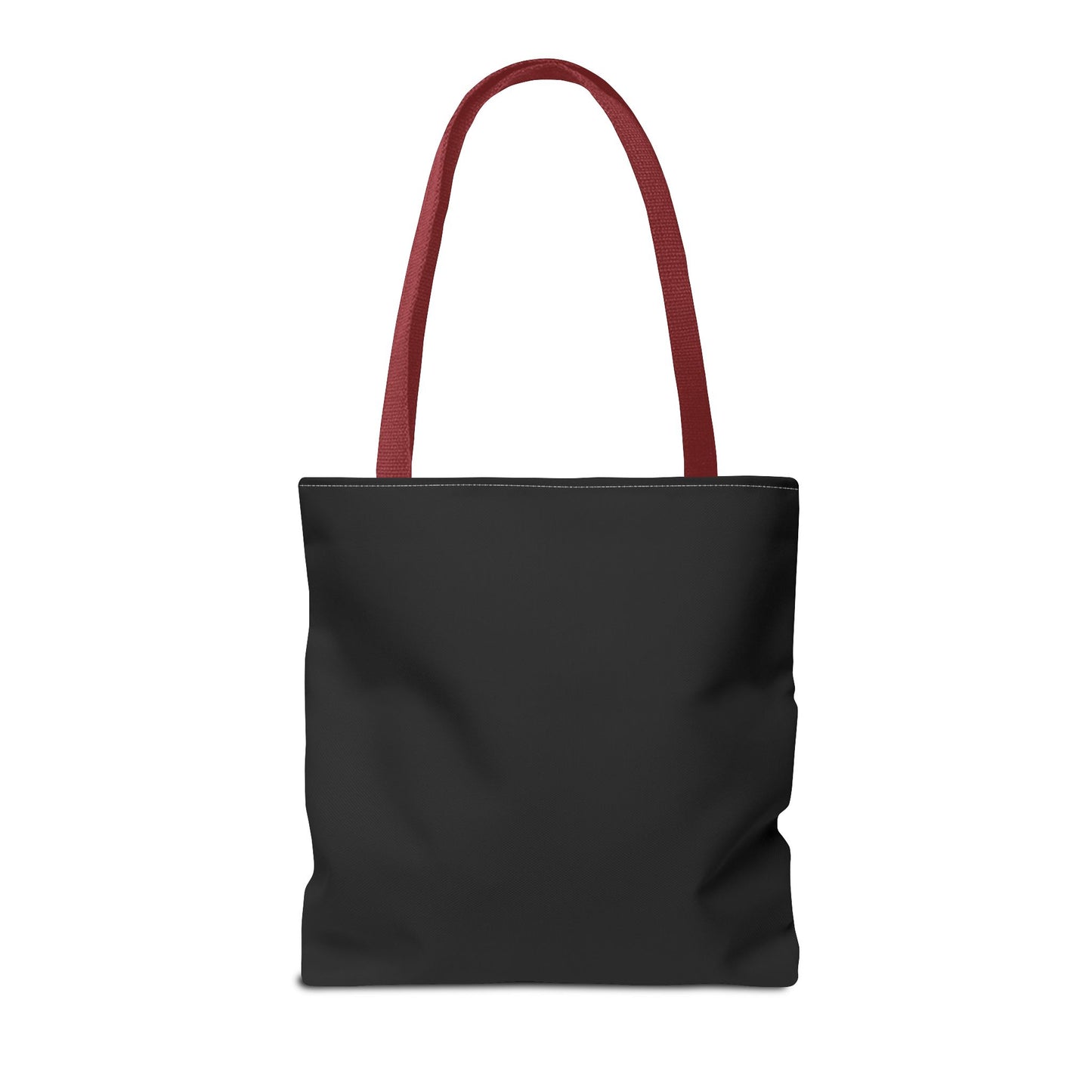 Stylish Black All-Over Print Tote Bag, Eco-Friendly Shopping Bag, Beach Tote, Gift for Her, Everyday Carryall
