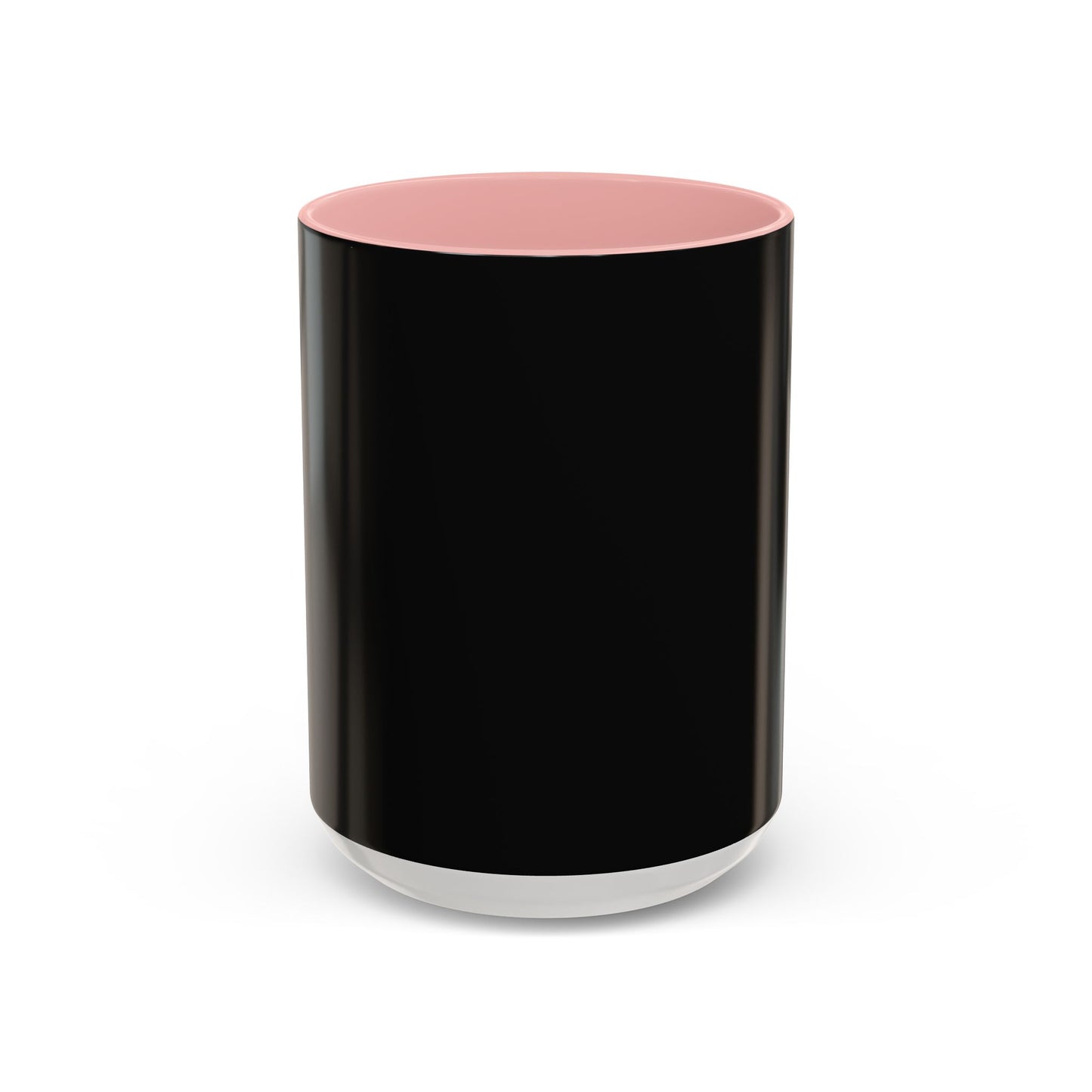 Stylish Black Accent Coffee Mug for Home or Office | Perfect Gift for Coffee Lovers, Unique Black Mug, Customizable Drinkware
