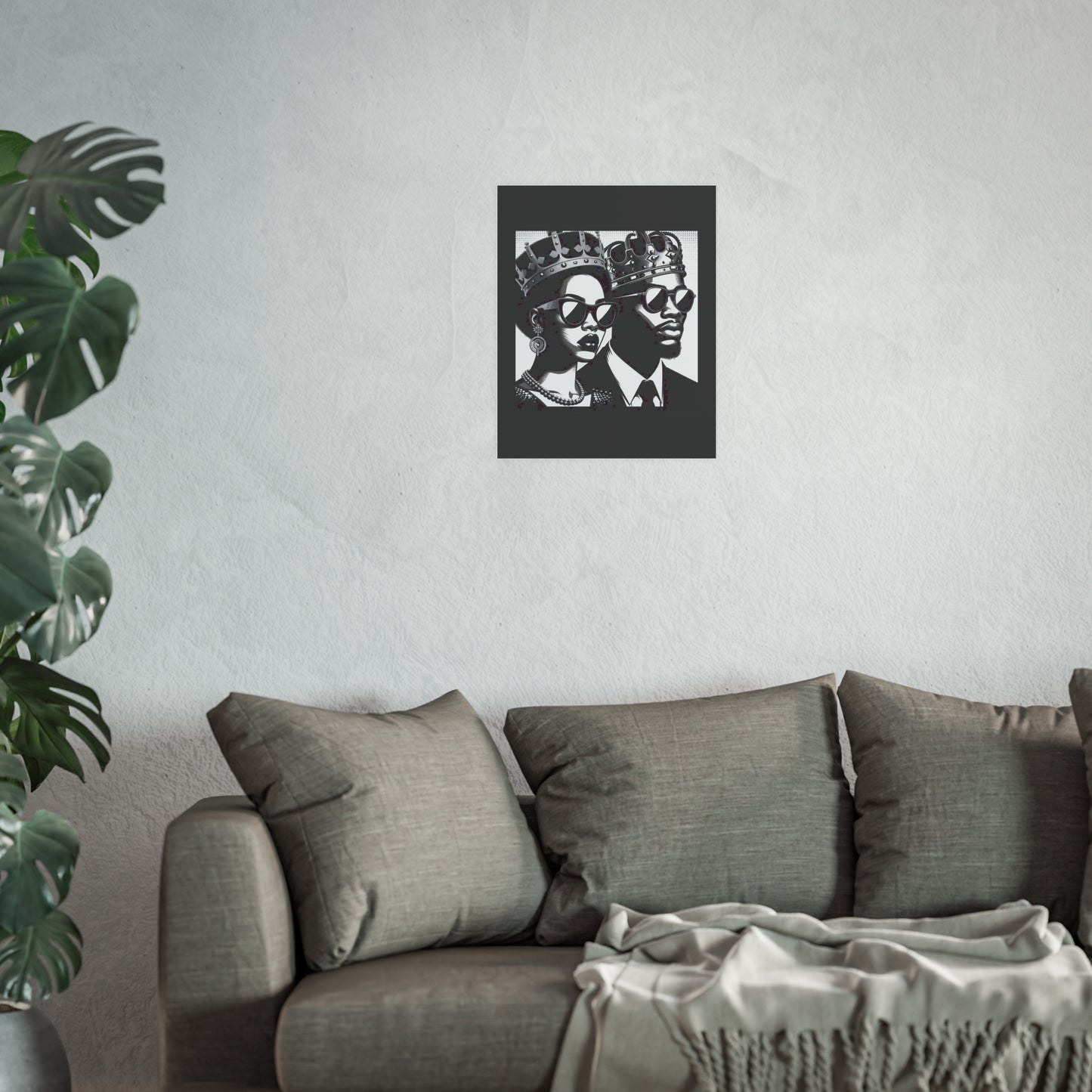 Royalty-Inspired Satin and Archival Matte Posters, Modern Wall Art, Home Decor, Gift for Him/Her, Motivational Art
