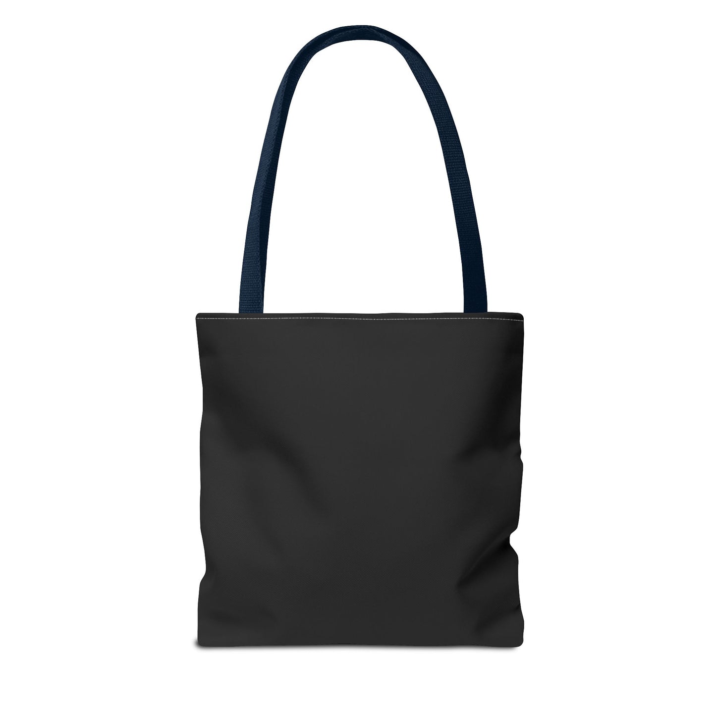 Stylish Black All-Over Print Tote Bag, Eco-Friendly Shopping Bag, Beach Tote, Gift for Her, Everyday Carryall