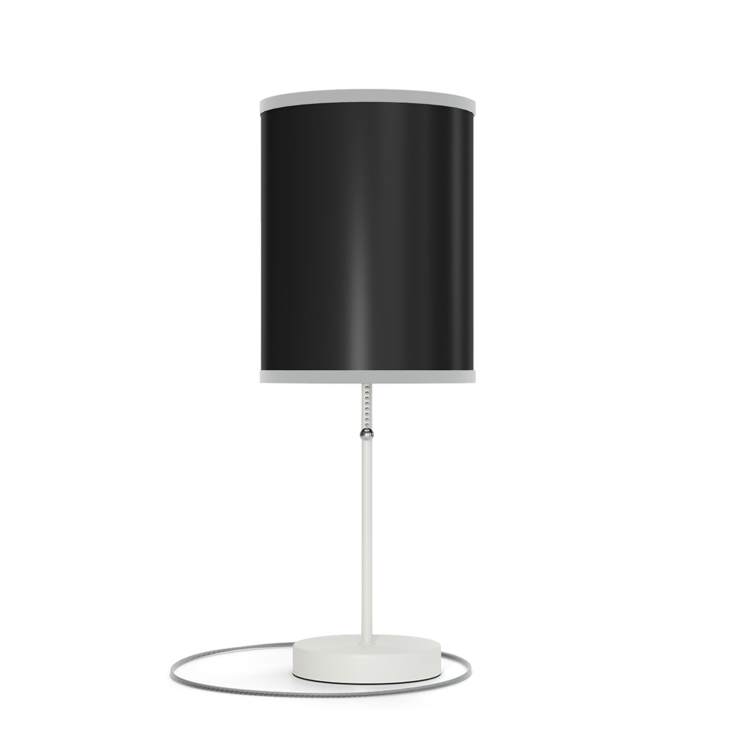 Modern Black Table Lamp, Minimalist Decor, Black Stand Lamp, Bedroom Night Light, USB Plug Lamp, Home Office Lighting