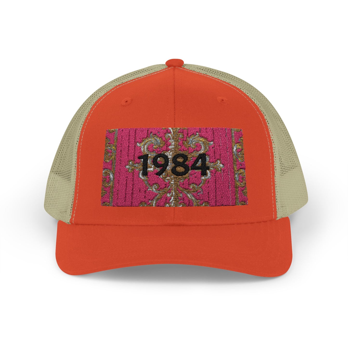 Vibrant 1984 Snapback Trucker Cap, Retro Cap for Summer, Trendy Baseball Hat, Fashionable Gift, Perfect for Festivals