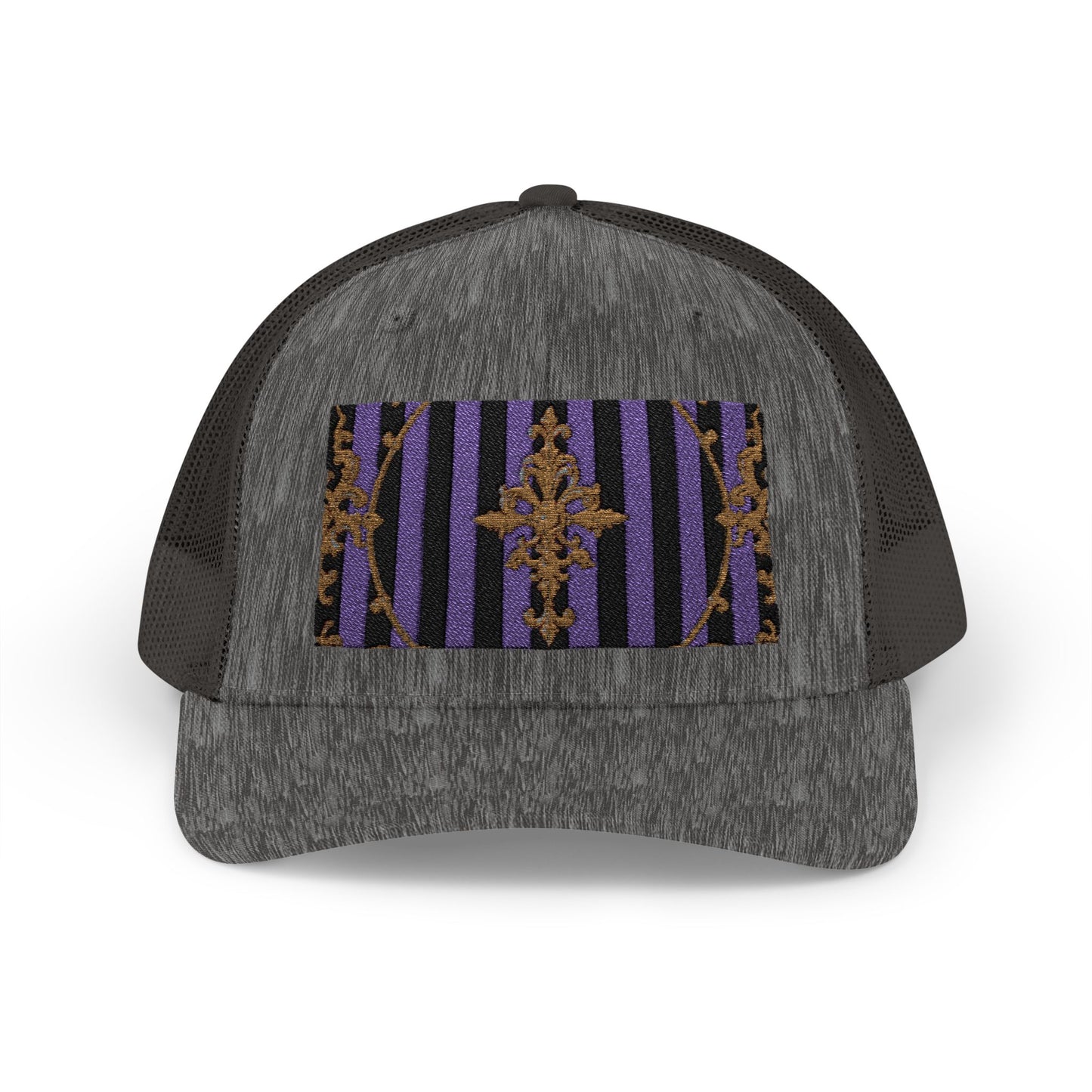Stylish Baroque Vintage-Inspired Snapback Trucker Cap, Hipster Cap, Festival Headwear, Unique Gift for Fashion Lovers