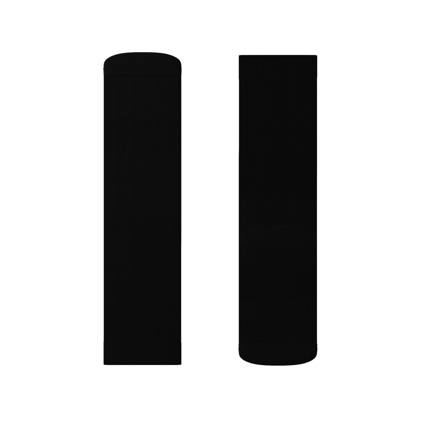 Customizable Black Sublimation Socks - Unique Gift for All Occasions, Cozy Footwear, Stocking Stuffers, Trendy Accessories