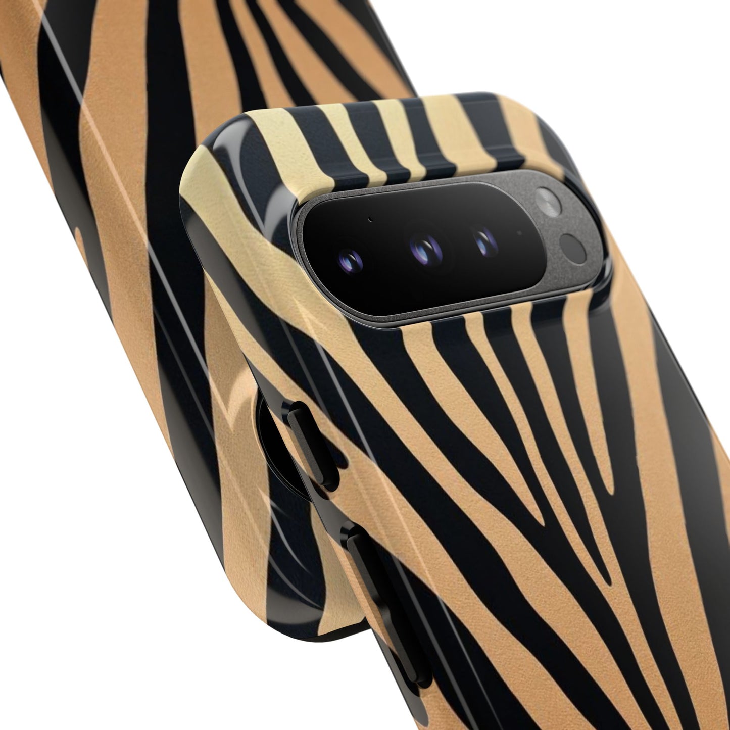 Zebra Print Tough Phone Case