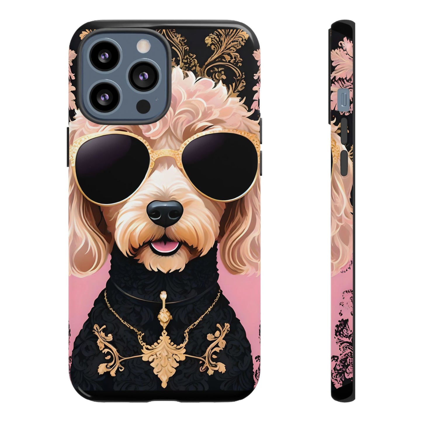 Phone Case - Golden Doodle In Sunglasses Tough Case