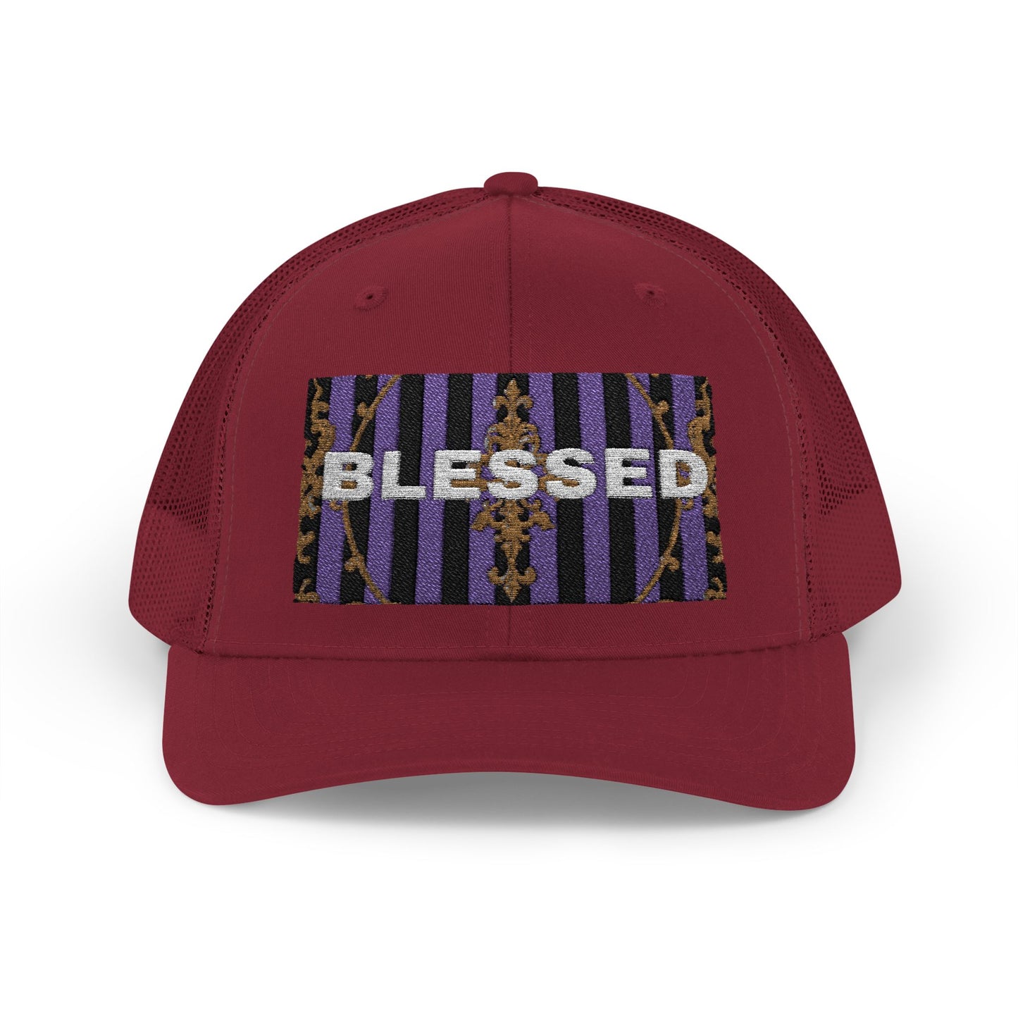 Blessed Snapback Trucker Cap, Casual Hat for Everyday Wear, Perfect Gift for Friends, Outdoor Activities, Spiritual Vibes