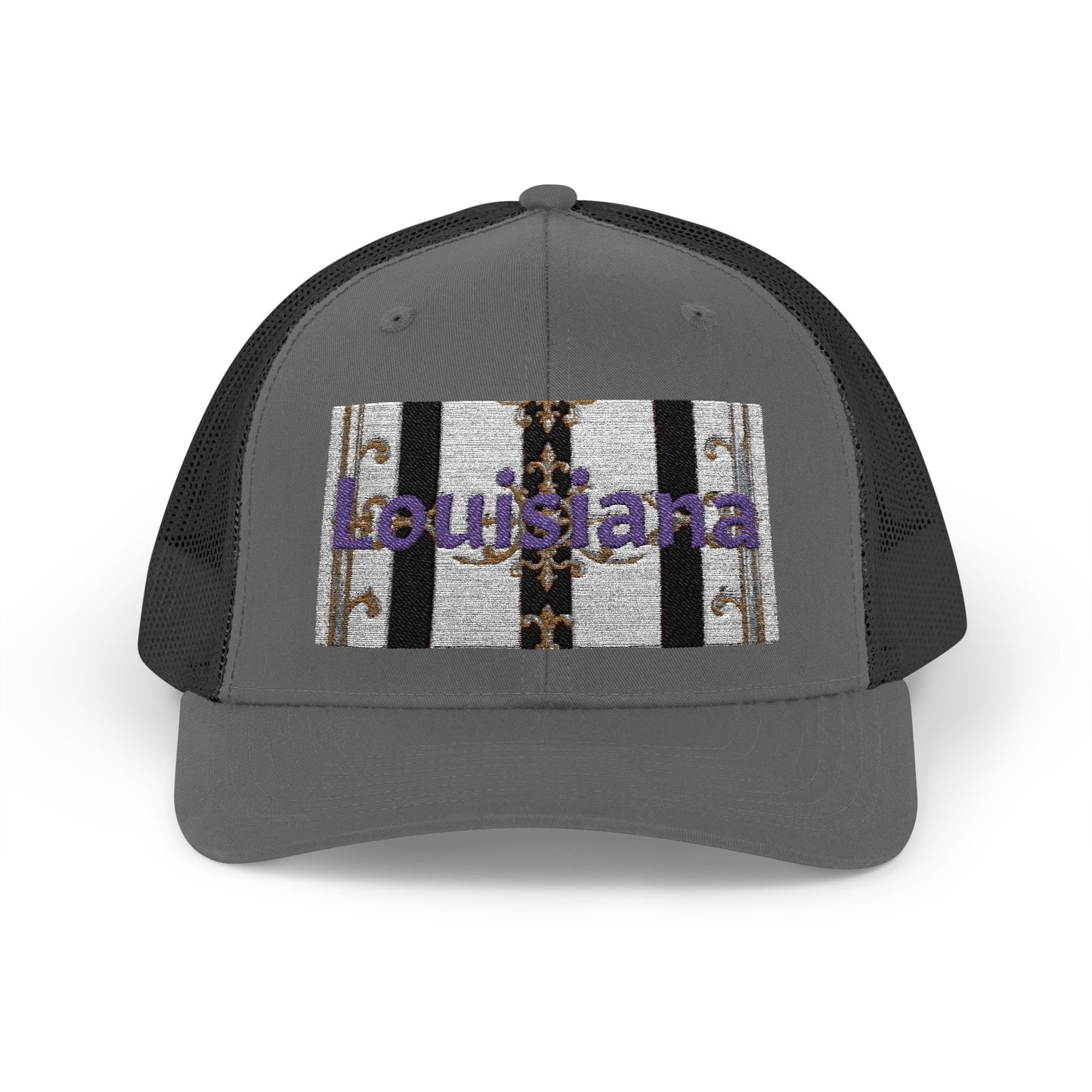 Stylish Louisiana Snapback Trucker Cap for Trendy Outfits, Perfect for Gifts, Outdoor Events, Summer Festivals, Casual Wear