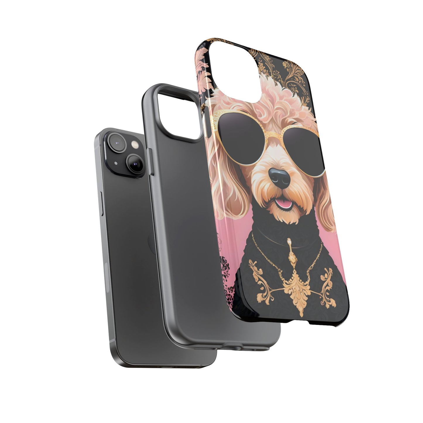 Phone Case - Golden Doodle In Sunglasses Tough Case