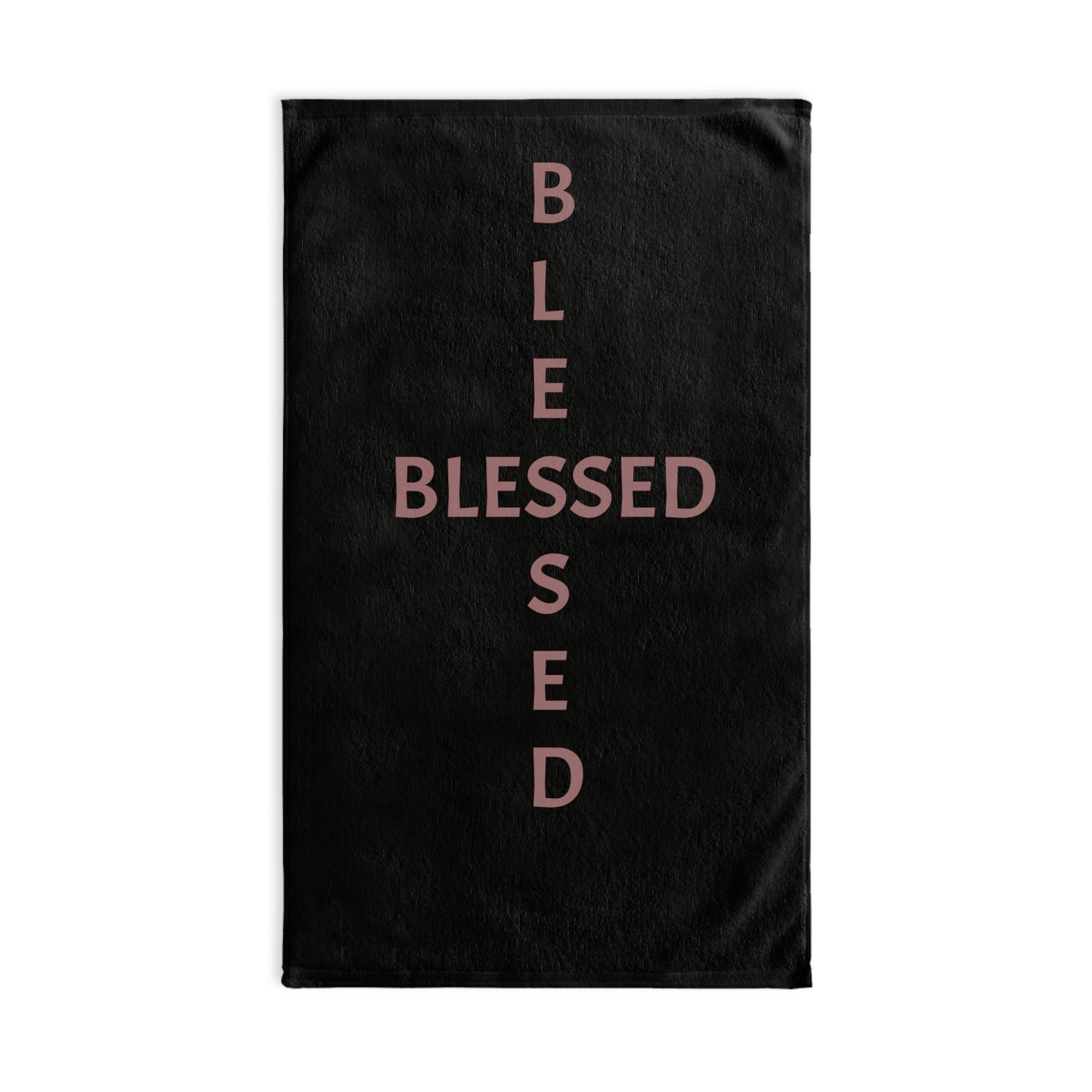 Blessed Hand Towel for Kitchen and Bath, Inspirational Gift for Home Decor, Perfect for Housewarming and Holidays, Motivational Towel
