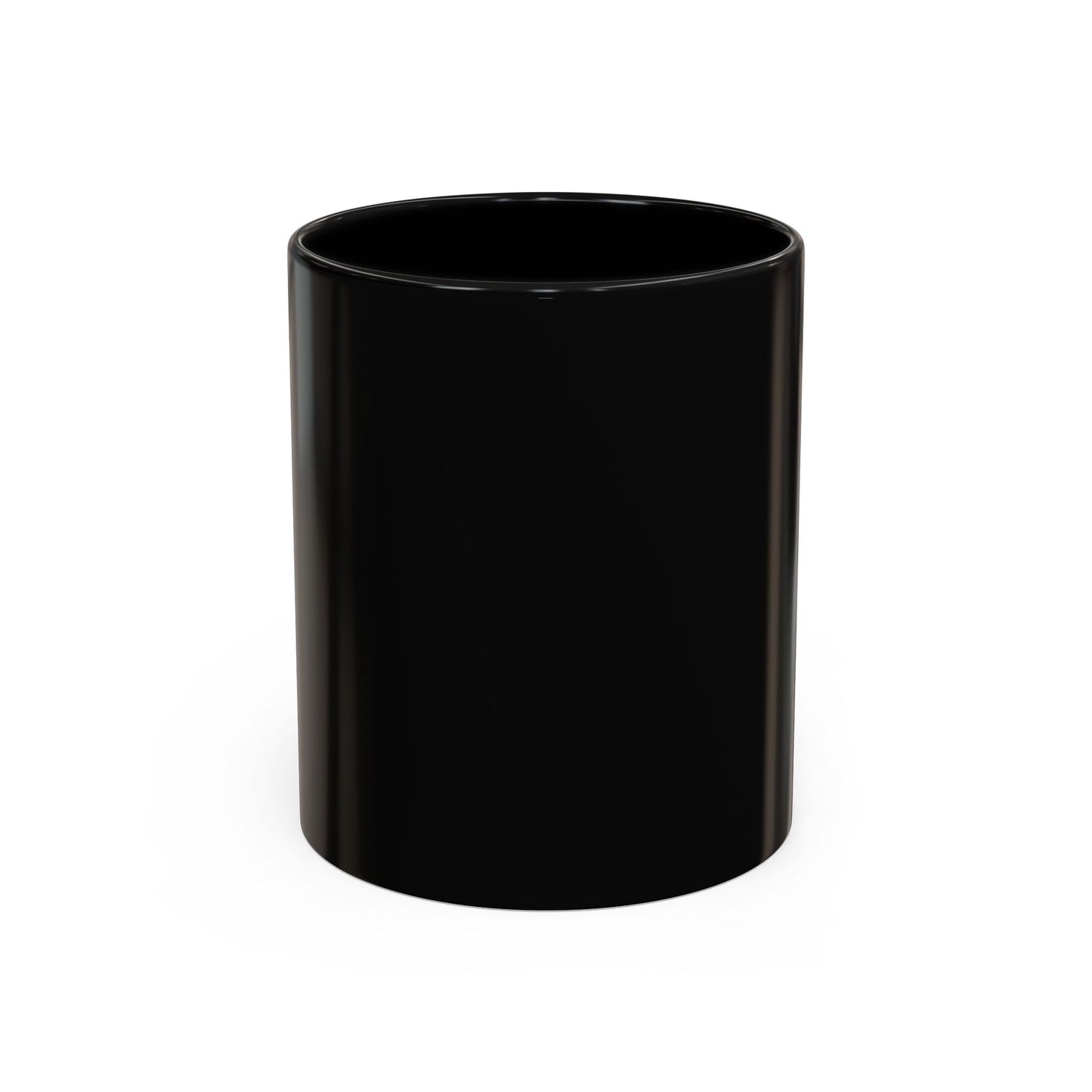 Stylish Black Accent Coffee Mug for Home or Office | Perfect Gift for Coffee Lovers, Unique Black Mug, Customizable Drinkware