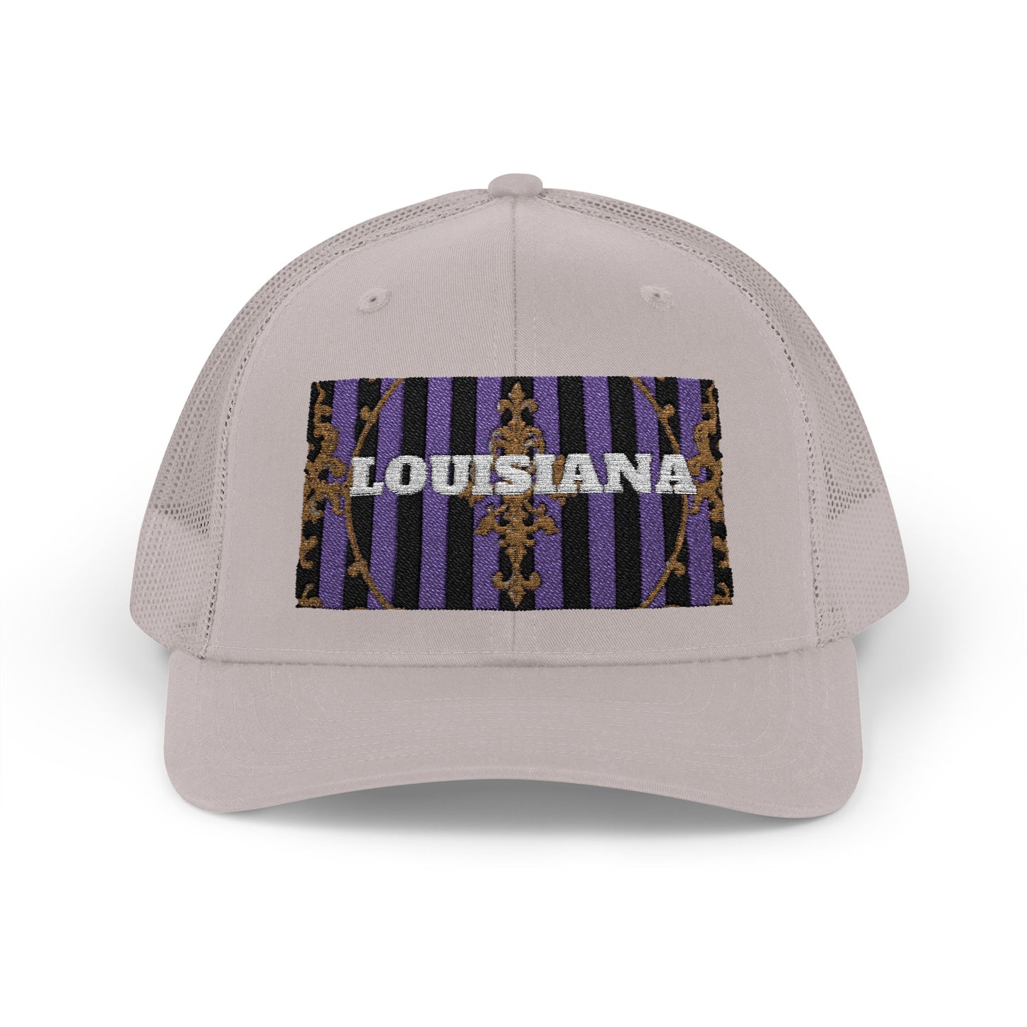 Louisiana Pride Snapback Trucker Cap | Festival Hat, Outdoor Accessory, Summer Style, Unique Gift for Travelers, Sports Enthusiasts