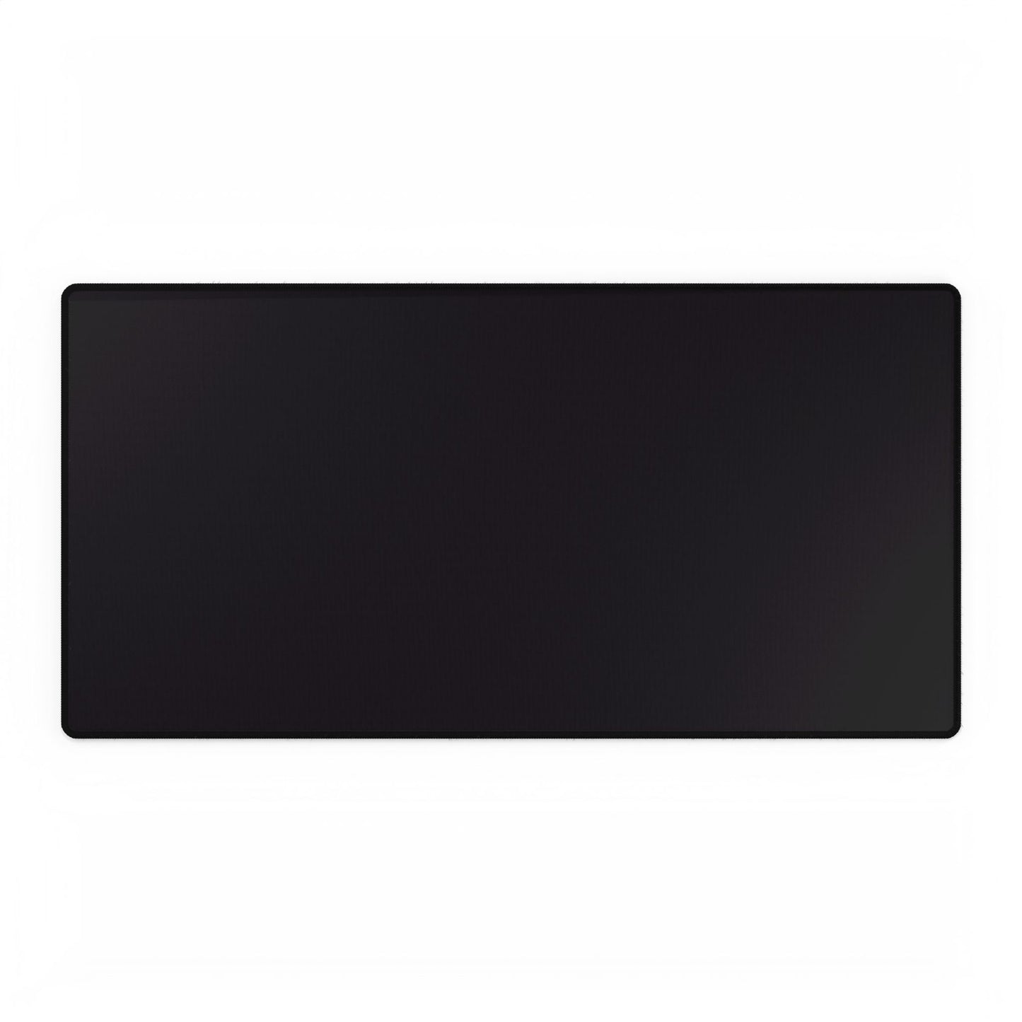 Sleek Black Desk Mats for Office Organization, Gamer Setup, Home Office Decor, Customized Workspaces, Gift for Students