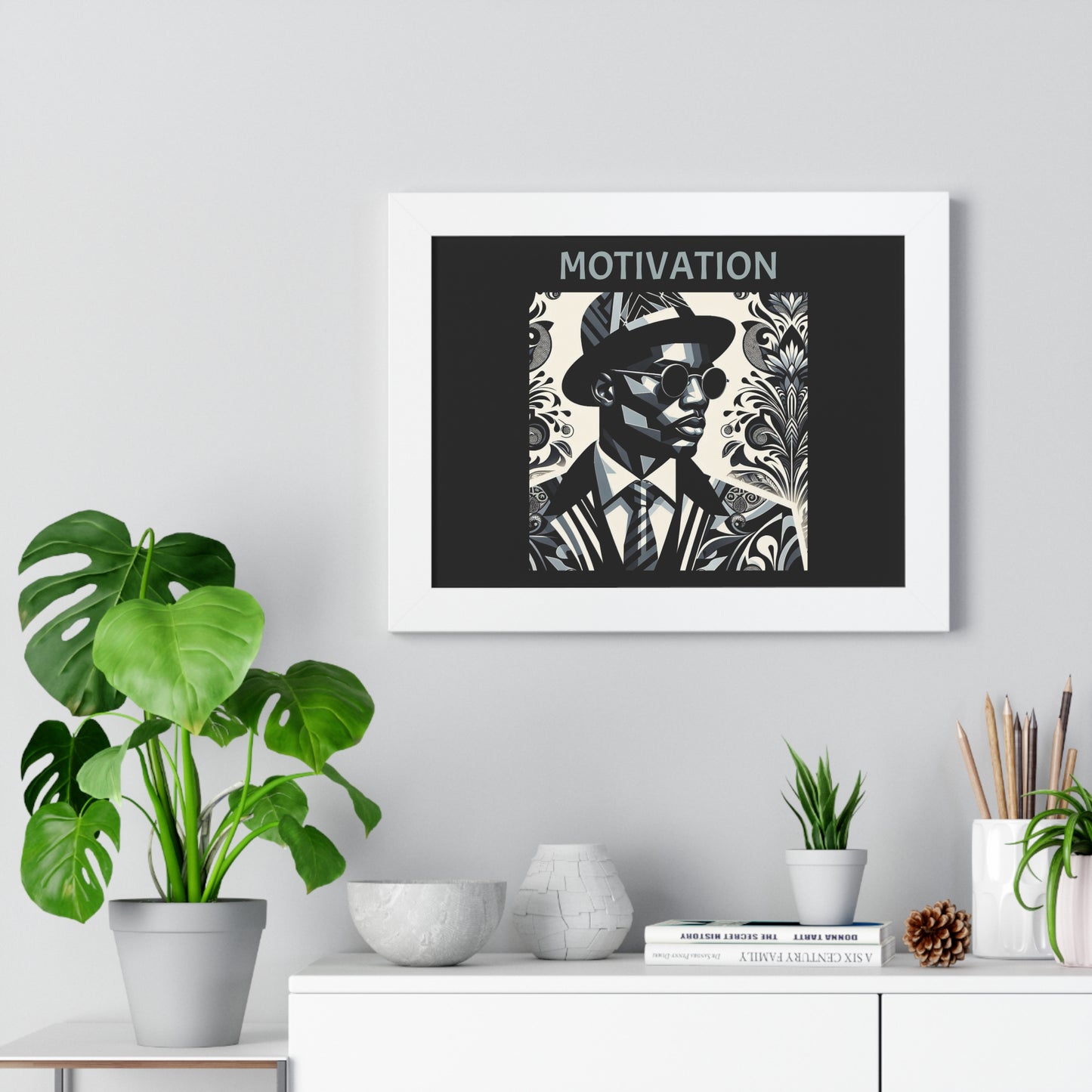 Motivational Framed Poster | Wall Art, Home Decor, Inspirational Gift, Office Decor, Modern Artwork