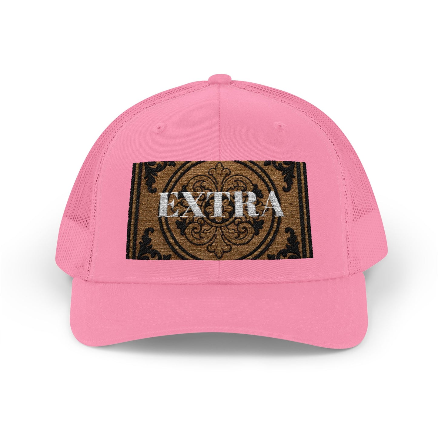 Stylish Extra Baroque Trucker Cap with Vintage Design - Perfect for Casual Outings, Summer Festivals, and Gift Giving, Fashion Hat, Trendy Headwear