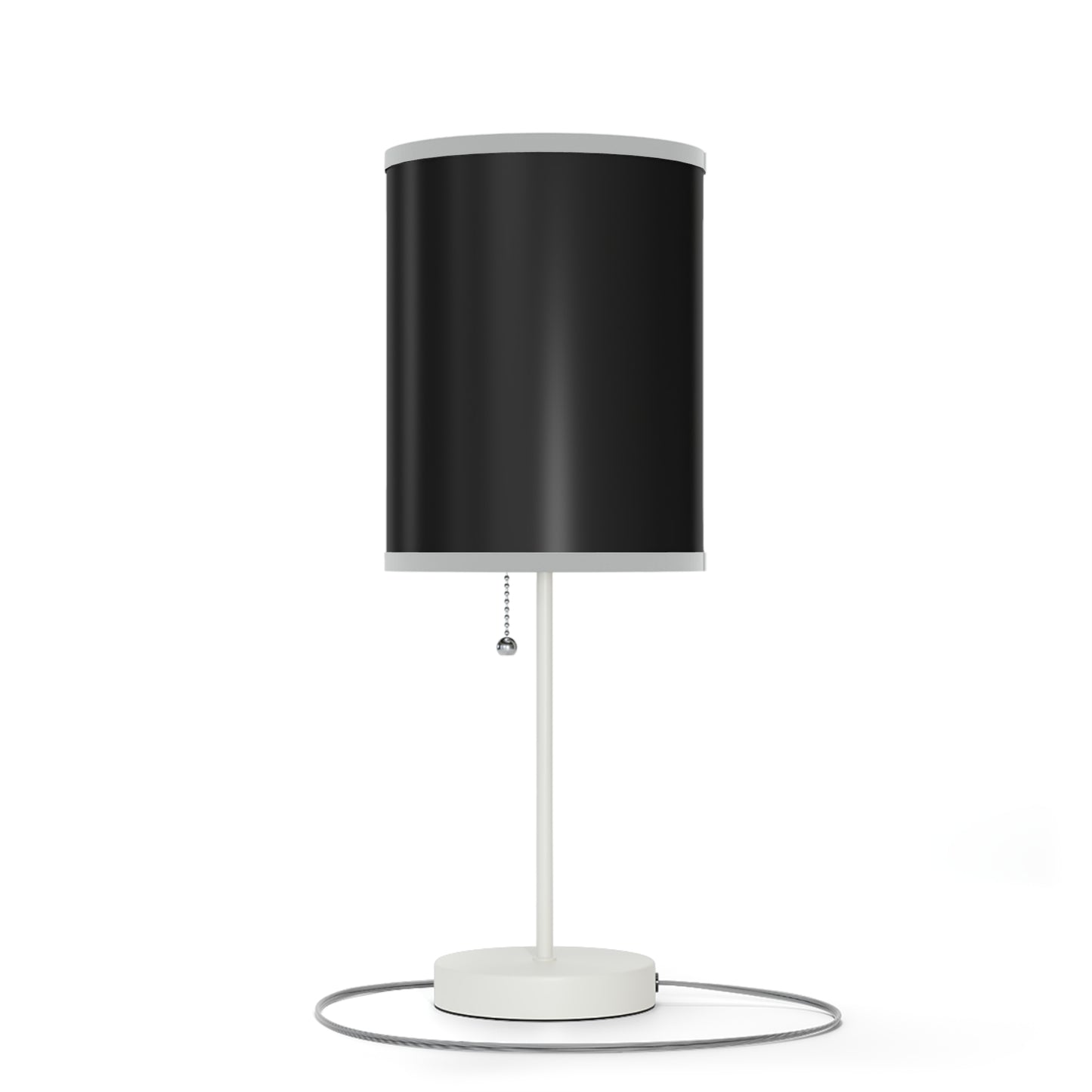 Modern Black Table Lamp, Minimalist Decor, Black Stand Lamp, Bedroom Night Light, USB Plug Lamp, Home Office Lighting