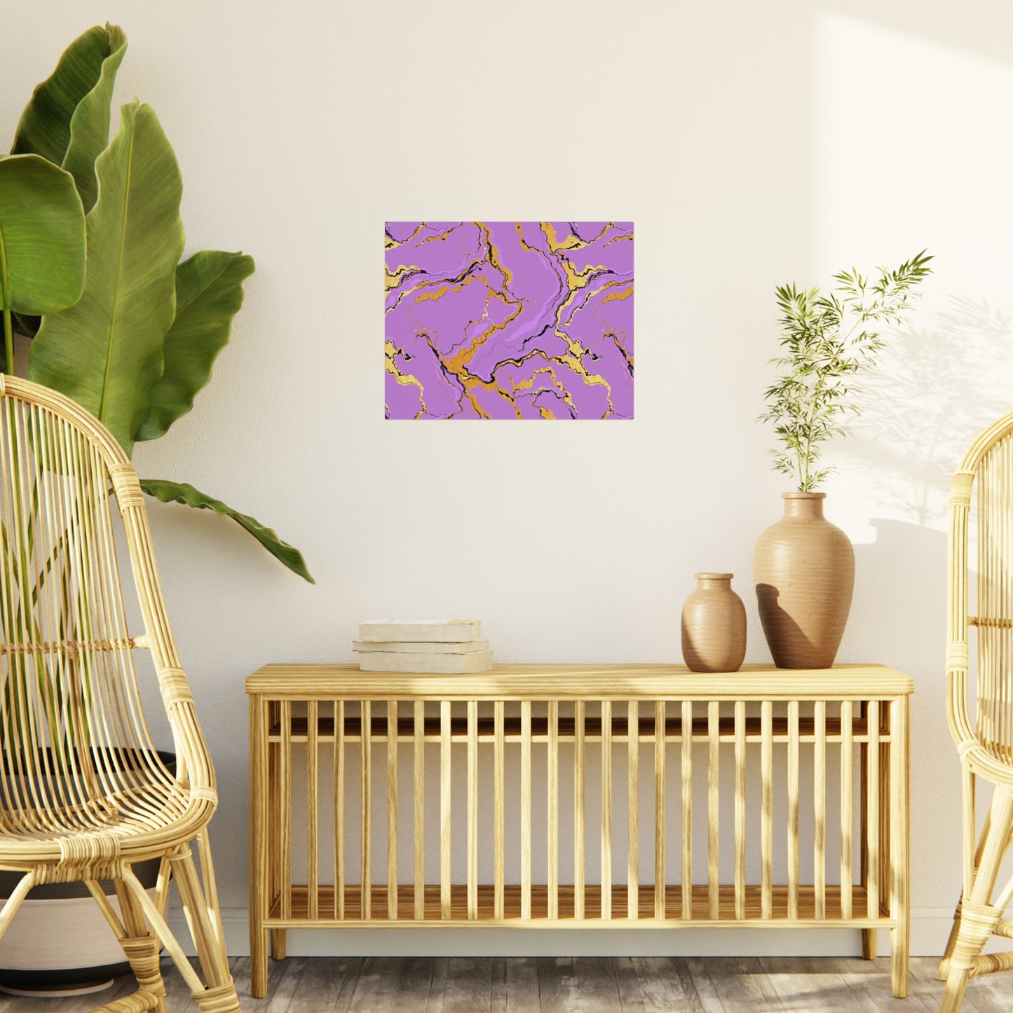 Lavender Marble Foam Board Decor, Stylish Wall Art, Home Office Decor, Unique Gift, Art Display Board