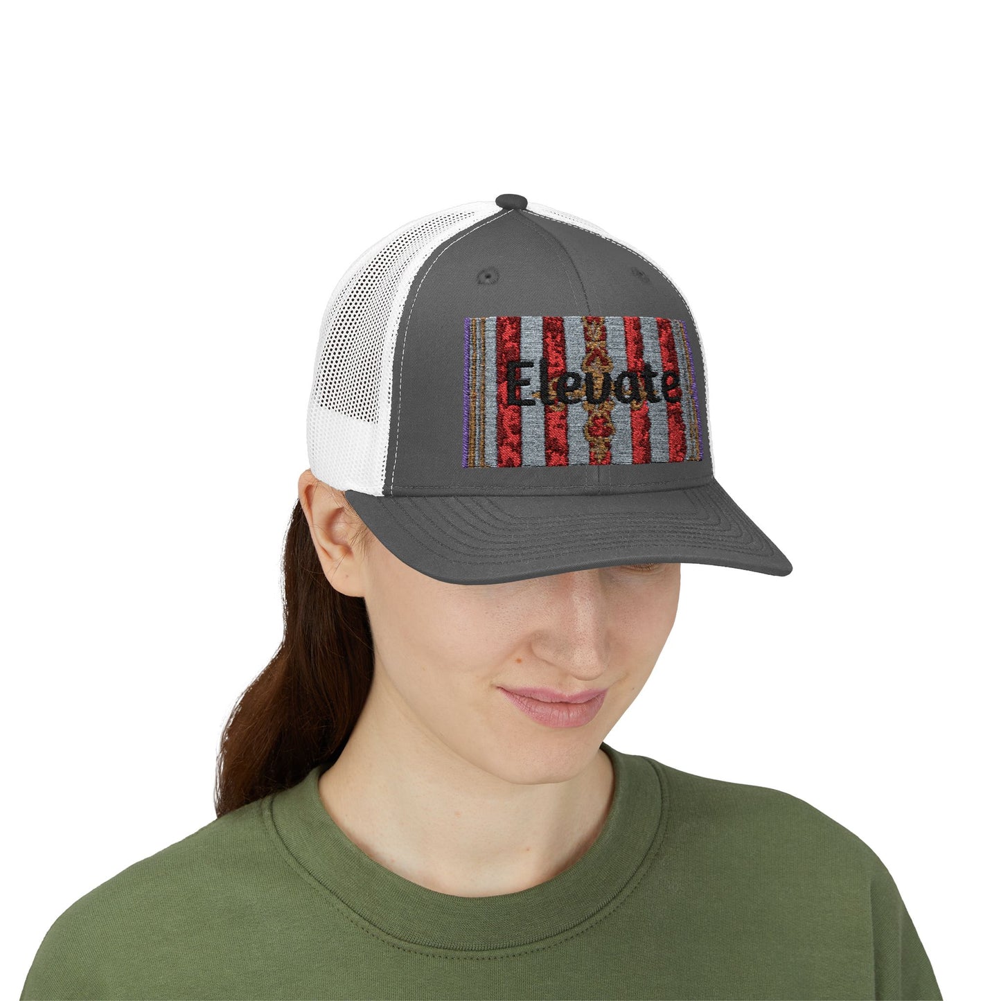 Electrifying Snapback Trucker Cap | Cool Style, Trendy Accessory, Gift for Him, Festival Headwear, Summer Essential - Elevate