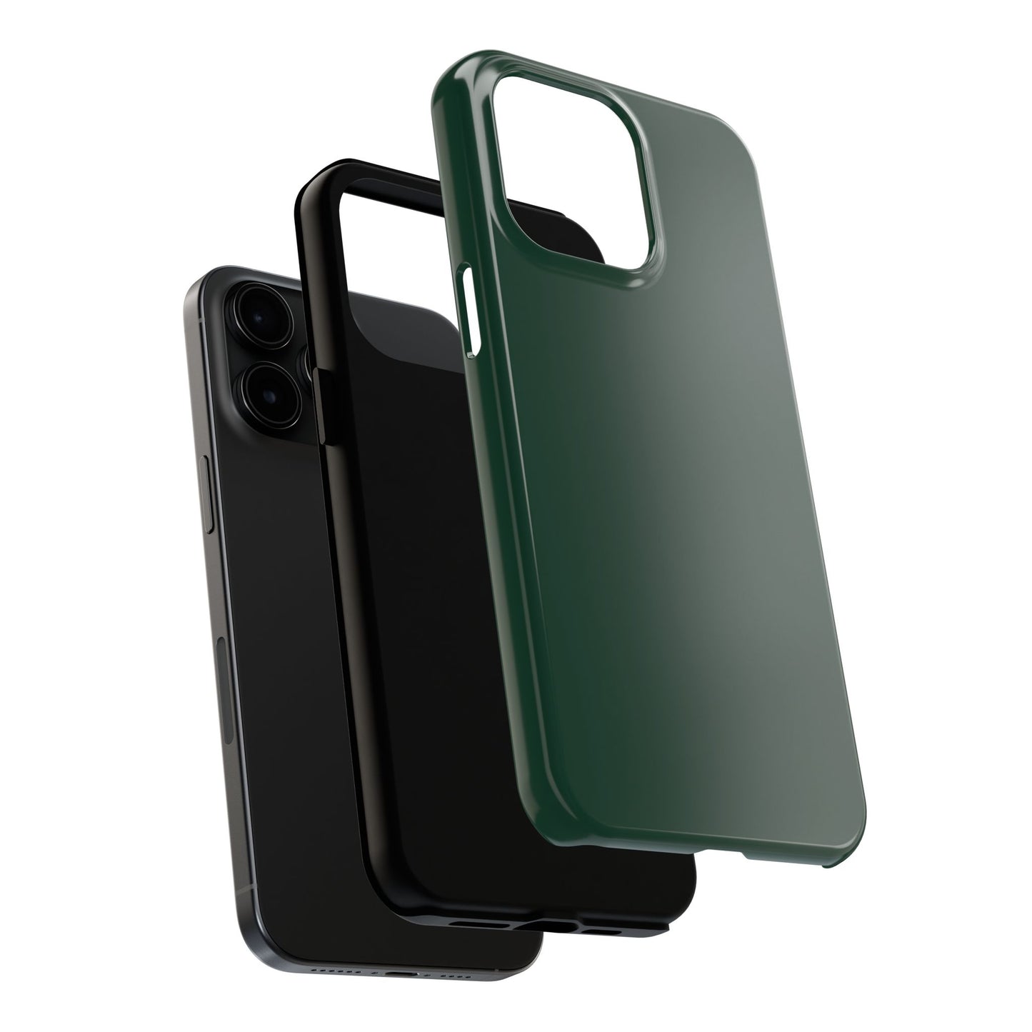 Midnight Green Tough Phone Case - Durable & Stylish Protection for Everyday Use, Gifts for Tech Lovers, Perfect for Holidays & Daily Life
