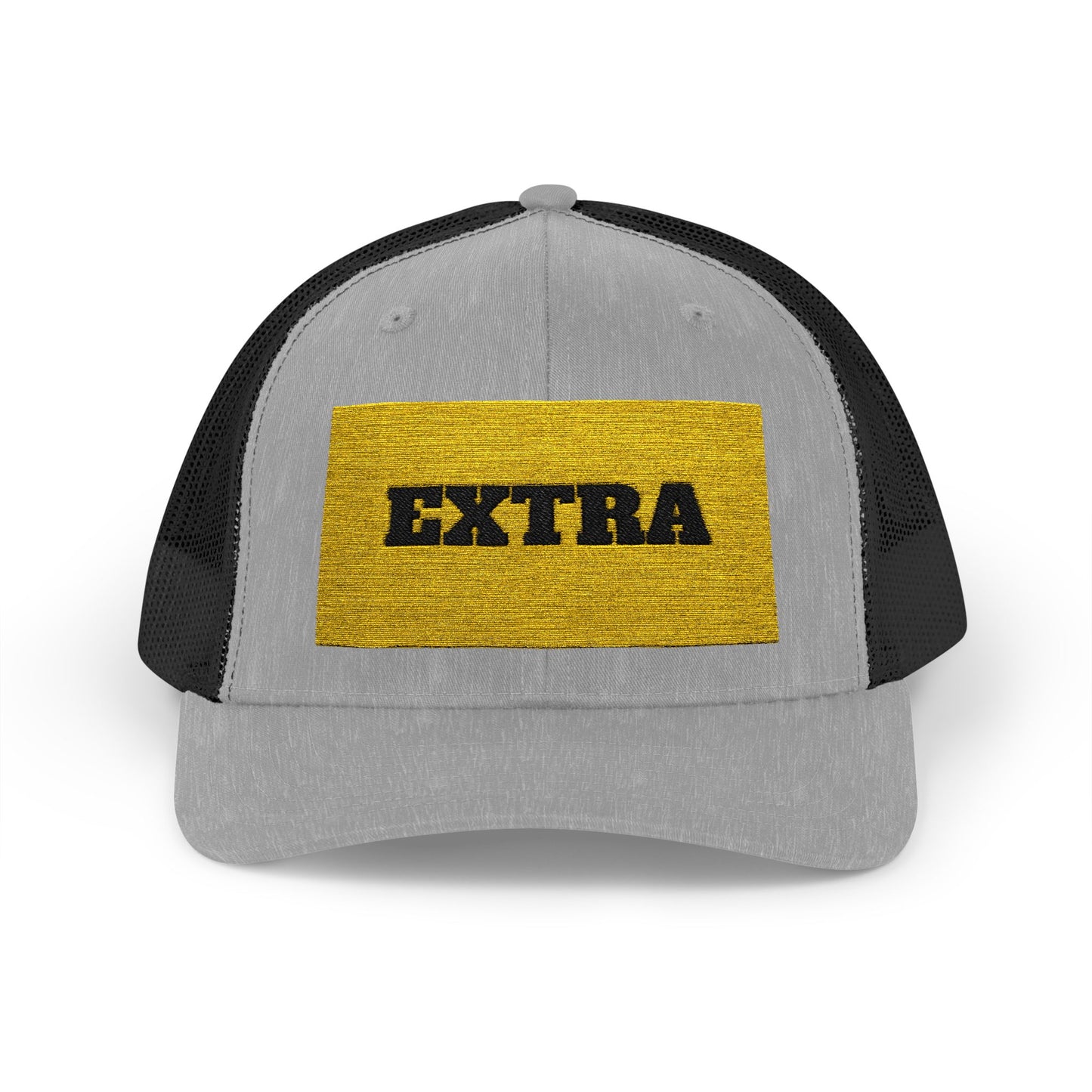 Extra Sparkling Gold Snapback Trucker Cap, Casual Hat, Fashion Accessory, Outdoor Gear, Gift for Him/Her, Party Wear