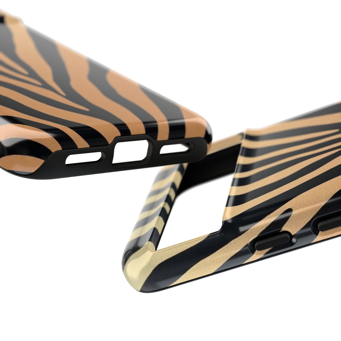 Zebra Print Tough Phone Case