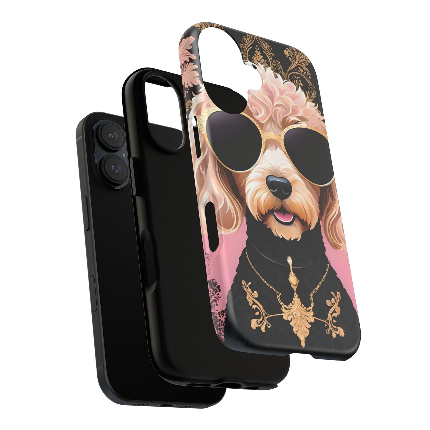 Phone Case - Golden Doodle In Sunglasses Tough Case