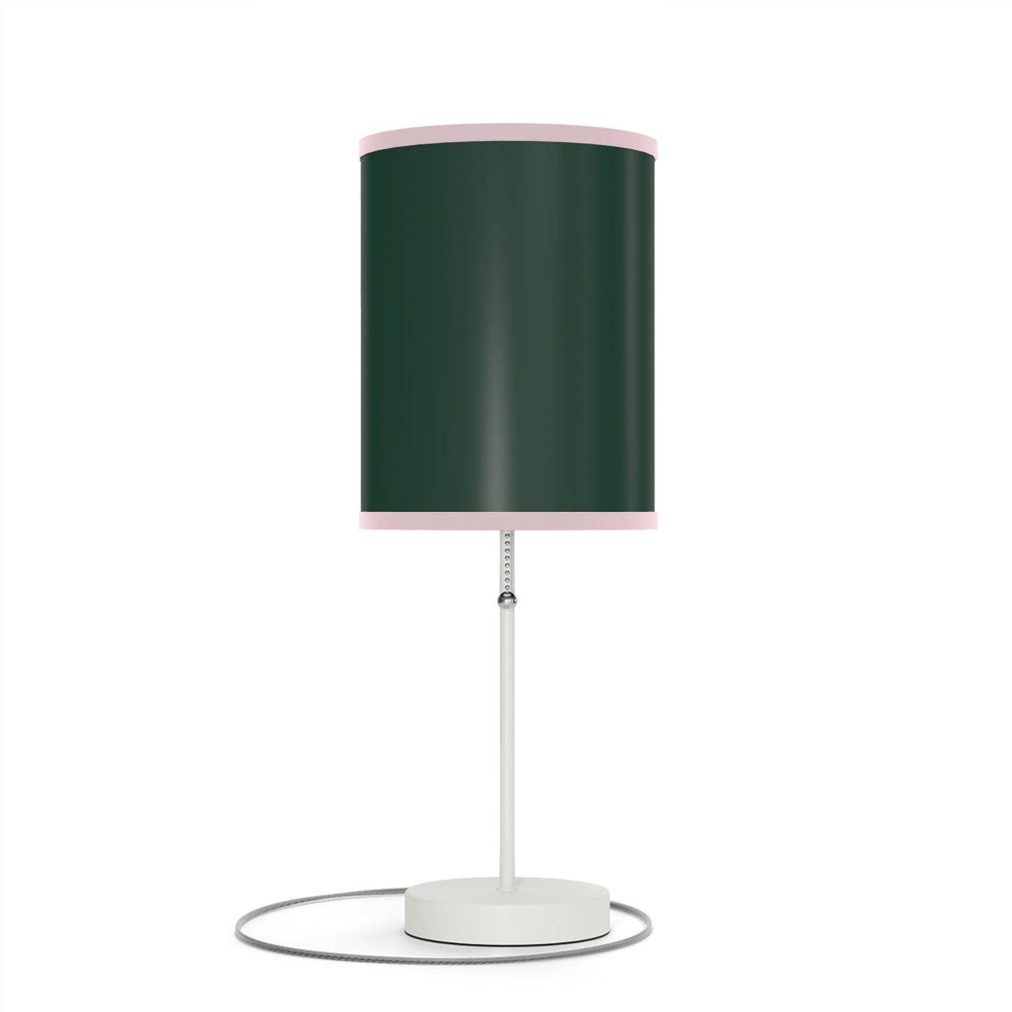Modern Midnight Green Table Lamp, Stylish Lighting for Home Decor, Green Lamp, USB/CA Plug, Elegant Nightstand Light, Minimalist Design