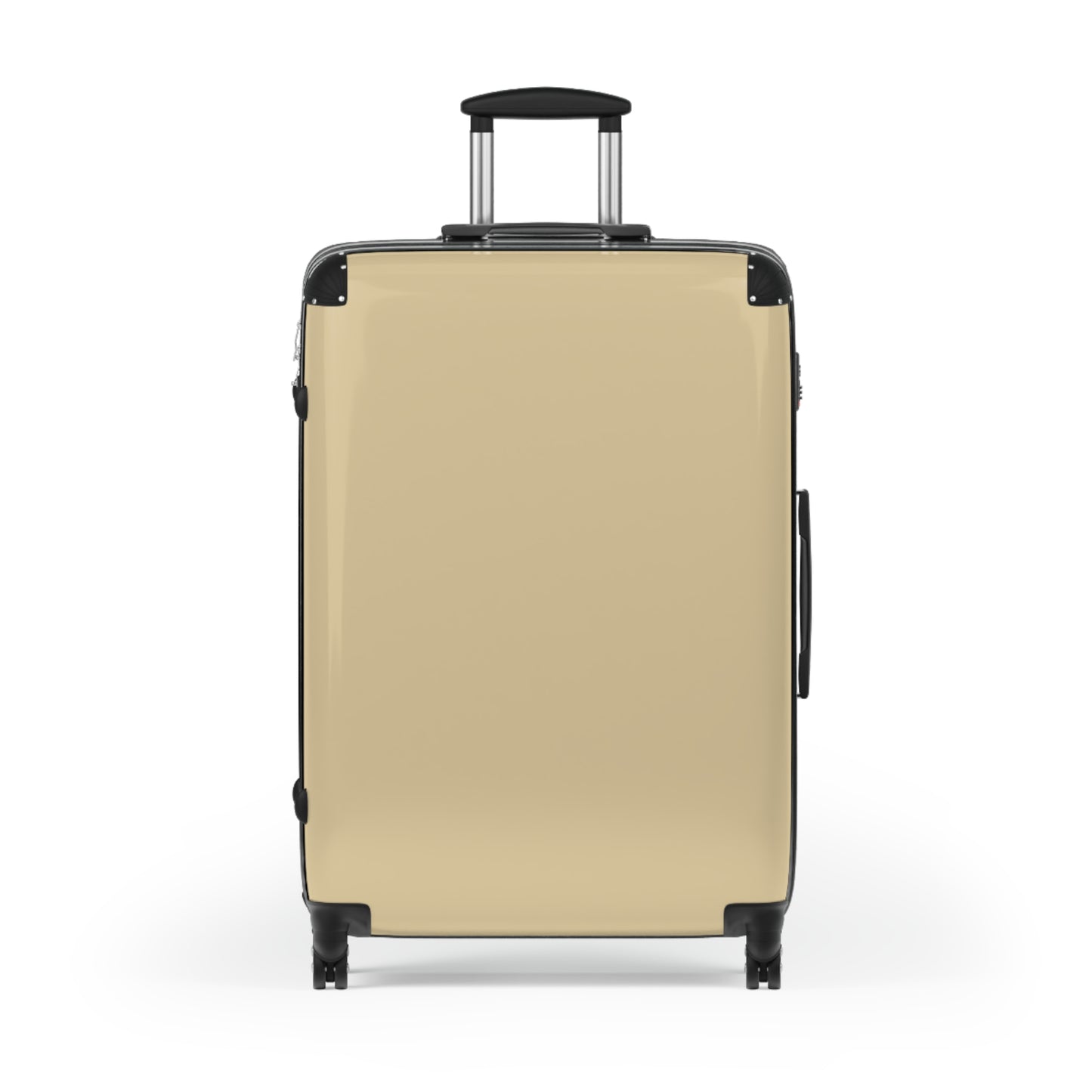 Vanilla Wheat Stylish Suitcases for Travel Enthusiasts, Luggage for Vacation, Personalized Travel Gear, Unique Travel Gifts, Modern Carry-On