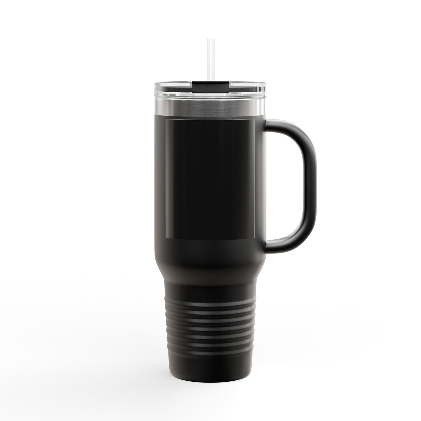 Insulated Black Travel Mug, 40oz - Ideal for On-the-Go Hydration, Travel, Outdoor Adventures, and Everyday Use - Perfect Gift for Coffee Lovers
