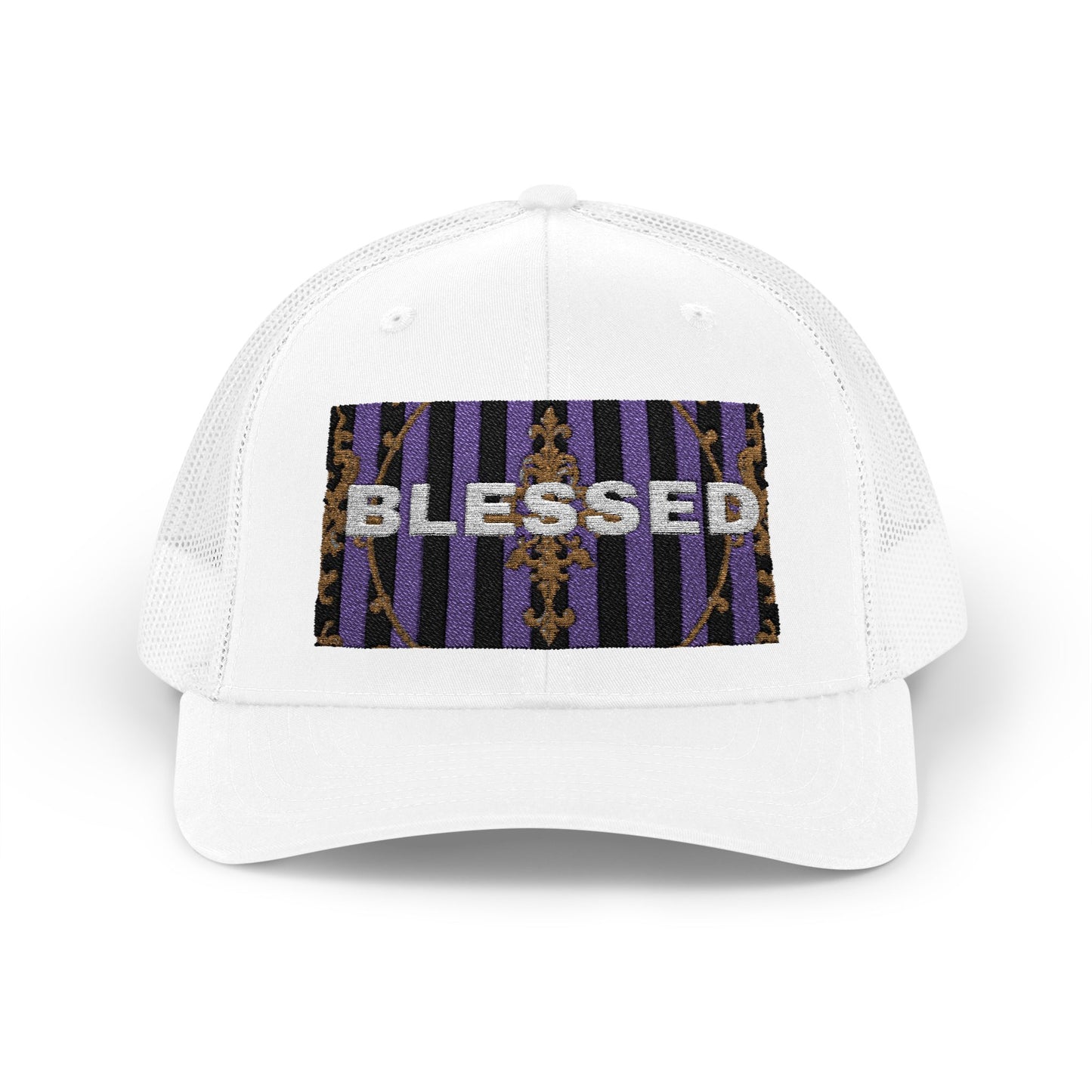 Blessed Snapback Trucker Cap, Casual Hat for Everyday Wear, Perfect Gift for Friends, Outdoor Activities, Spiritual Vibes
