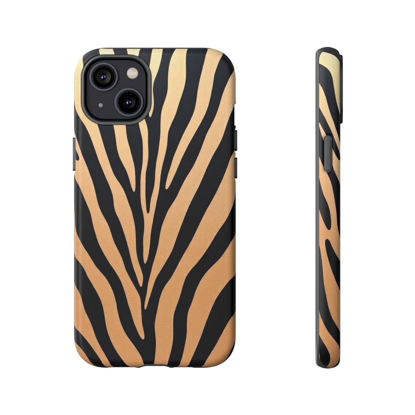 Zebra Print Tough Phone Case