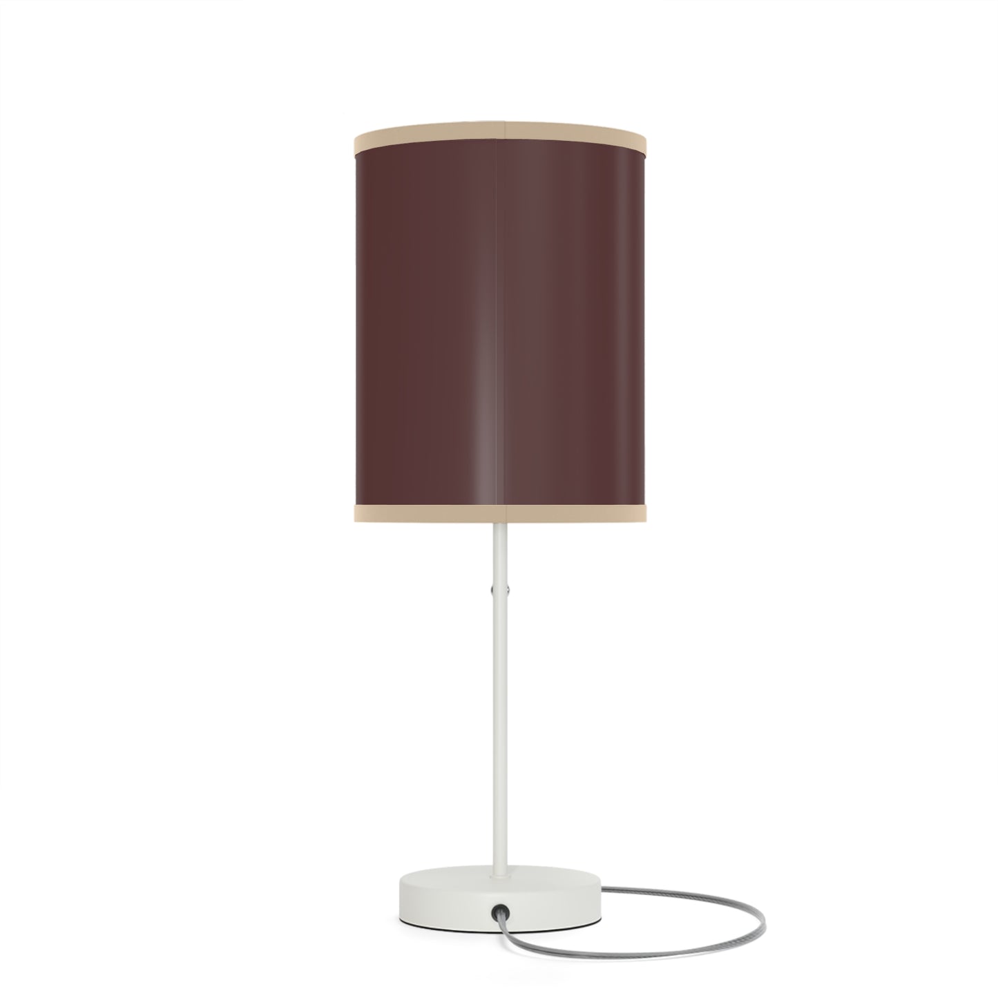 Brown Merlot Table Lamp, Stylish Home Decor, Modern Lighting, Bedroom, Living Room, Gift Idea for Housewarming, Adjustable Illumination
