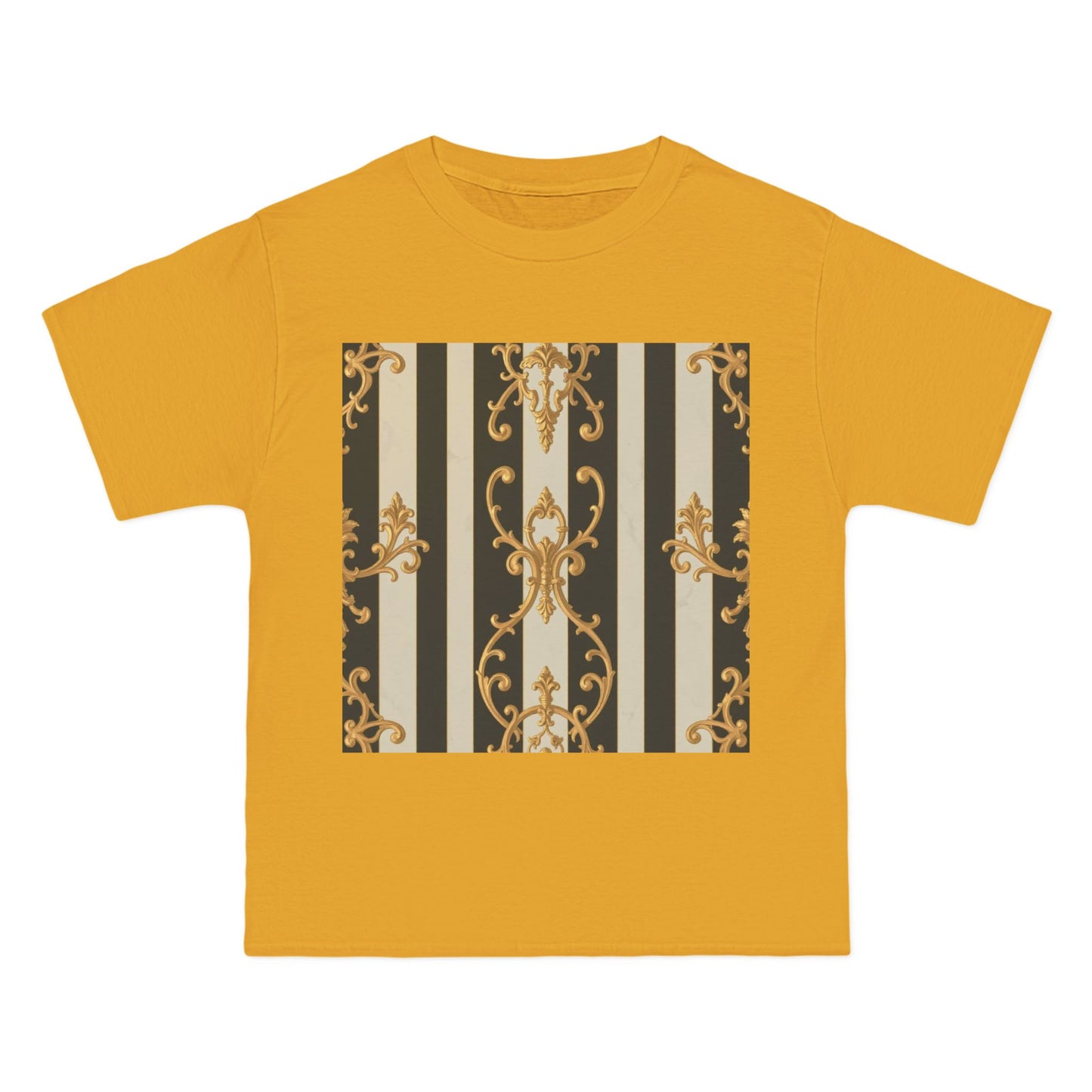 Elegant Baroque-Inspired Short-Sleeve T-Shirt, Vintage Style Tee, Fashion Statement Top, Unique Gift for Art Lovers
