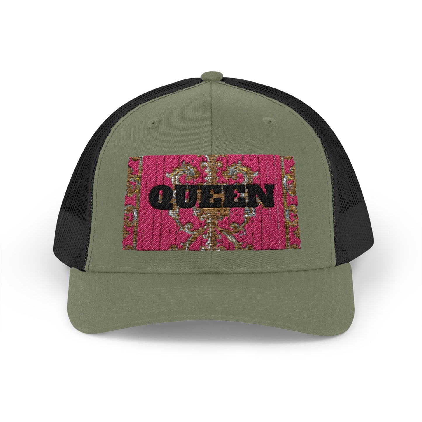 Queen Sparkle Snapback Trucker Cap | Trendy Fashion Hat | Perfect Gift for Festivals, Parties, Summer Vibes, Outdoor Adventures, Unique Style