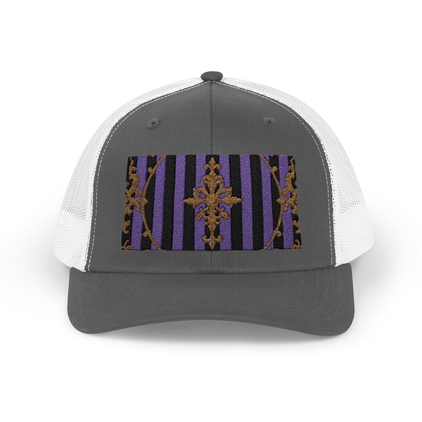Stylish Baroque Vintage-Inspired Snapback Trucker Cap, Hipster Cap, Festival Headwear, Unique Gift for Fashion Lovers