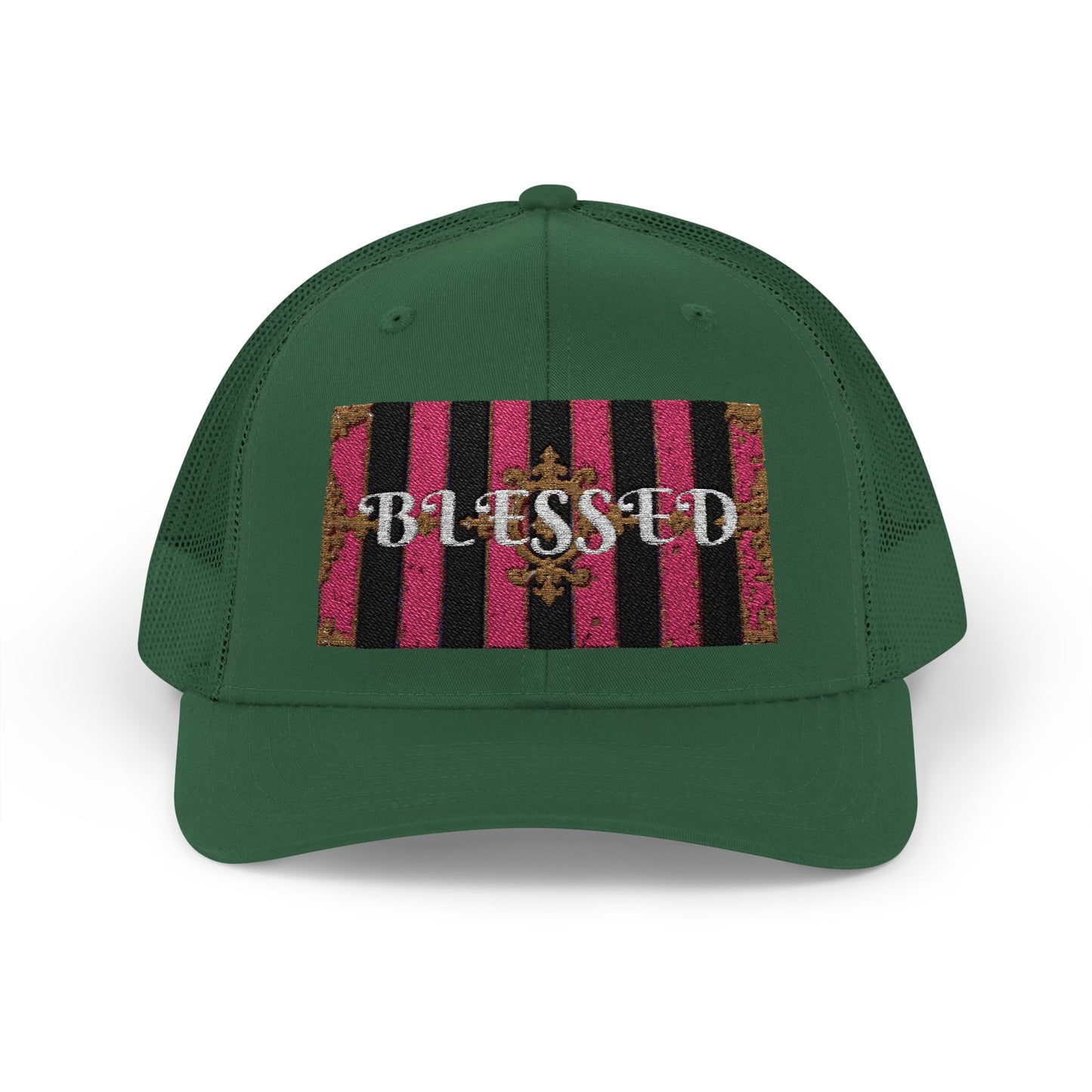 Blessed Snapback Trucker Cap, Inspirational Hat, Casual Headwear, Faith-Based Gift, Trendy Accessory, Ideal for Daily Wear
