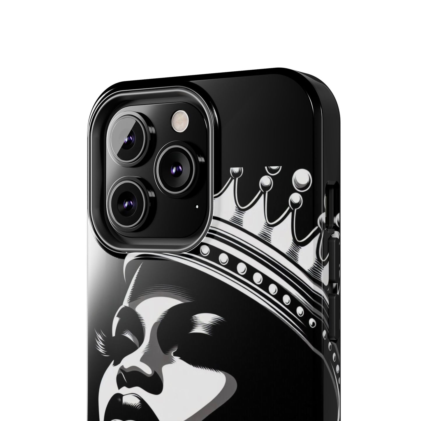 Regal Queen Tough Phone Case, Stylish Phone Cover, Gift for Her, Birthday, Empowerment, Bold Statement, Durable Phone Accessory