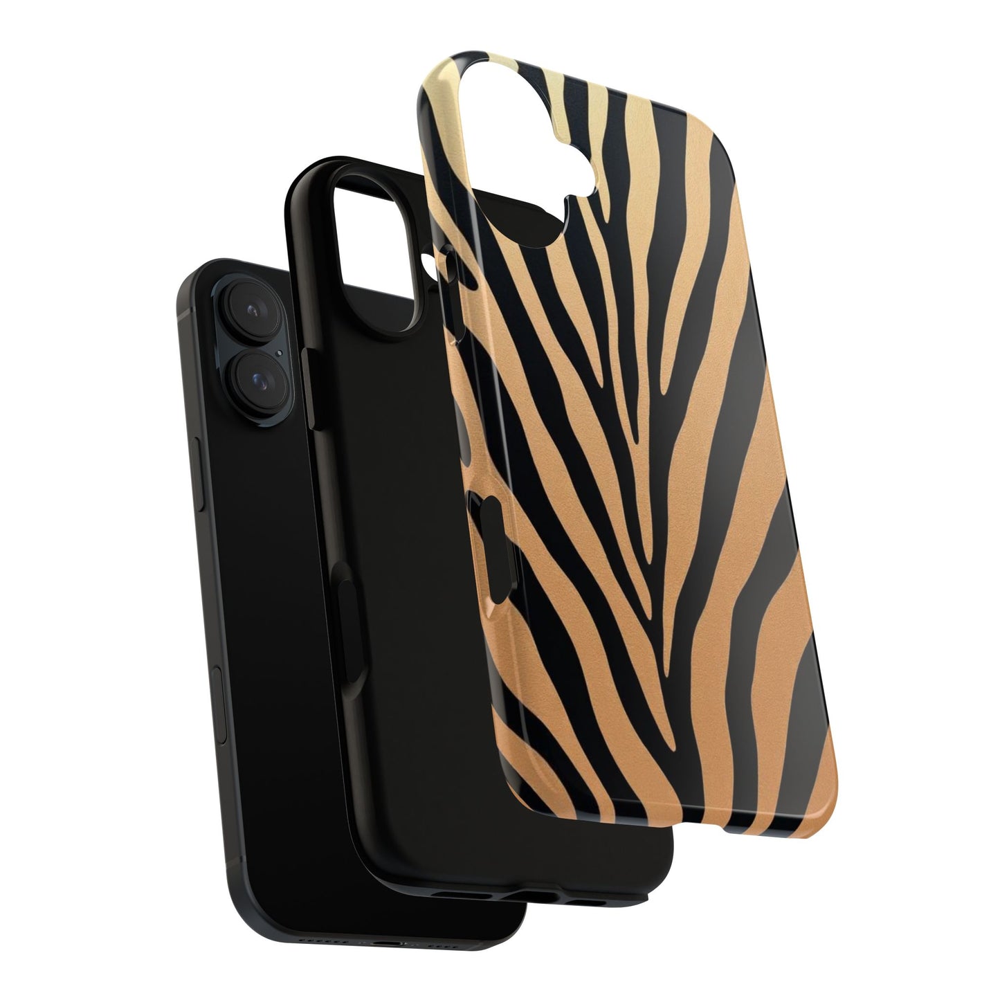 Zebra Print Tough Phone Case