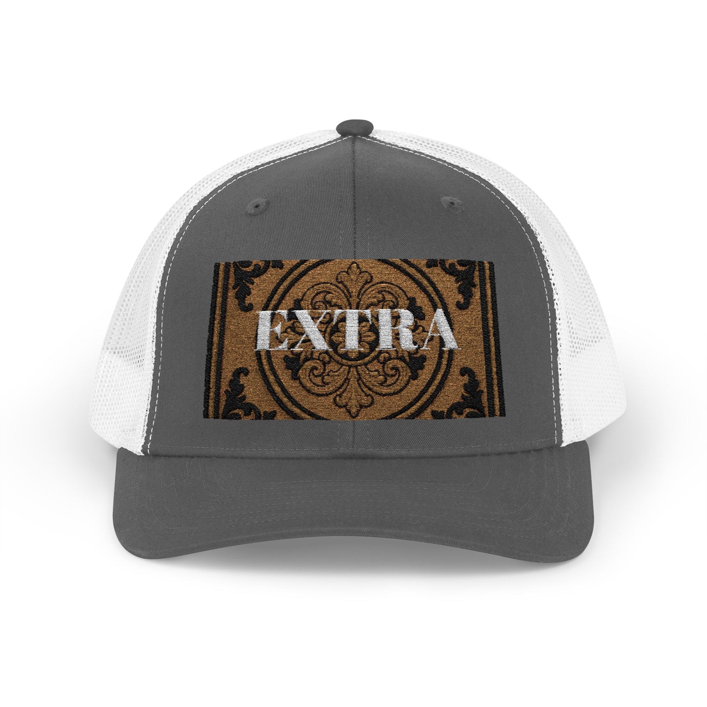 Stylish Extra Baroque Trucker Cap with Vintage Design - Perfect for Casual Outings, Summer Festivals, and Gift Giving, Fashion Hat, Trendy Headwear
