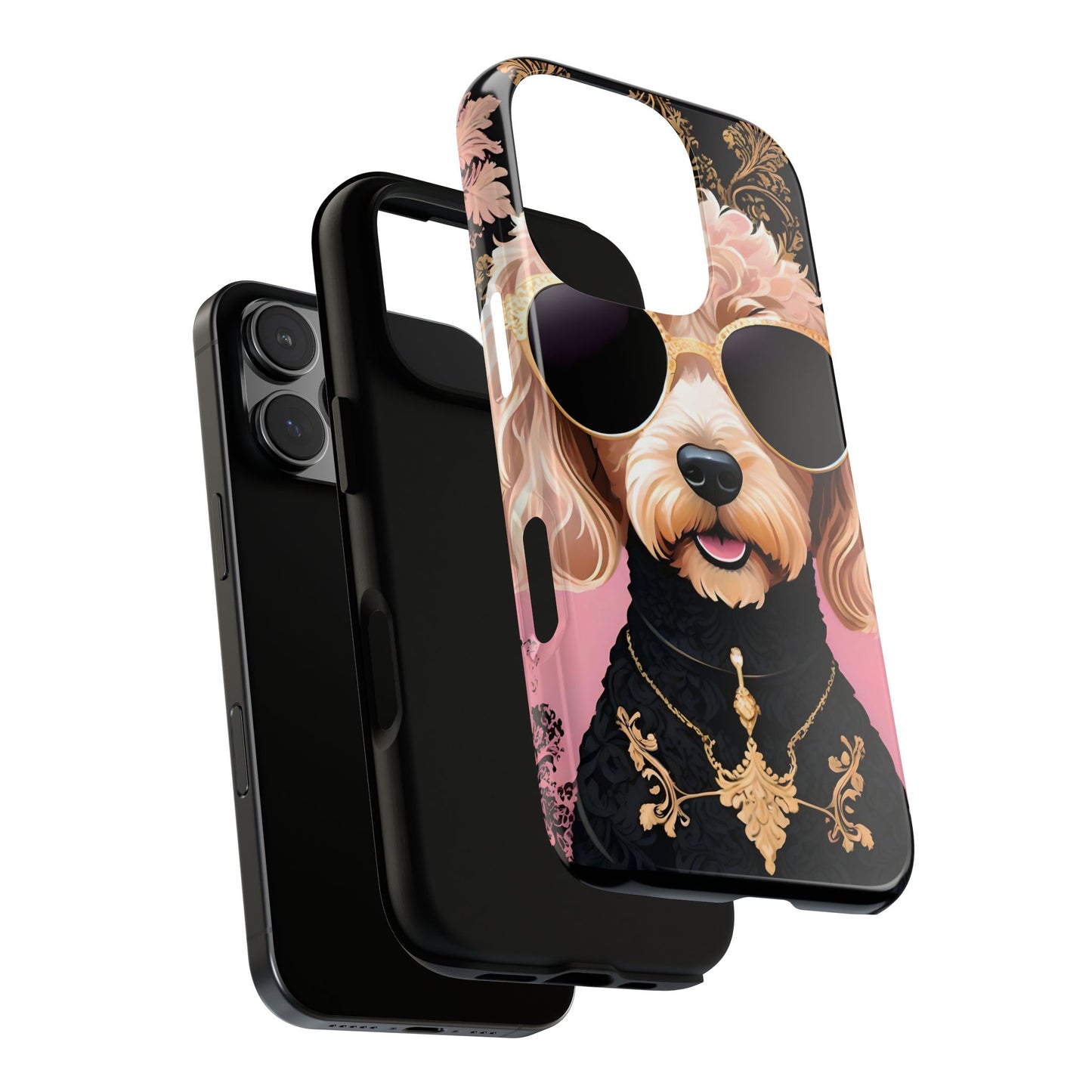 Phone Case - Golden Doodle In Sunglasses Tough Case