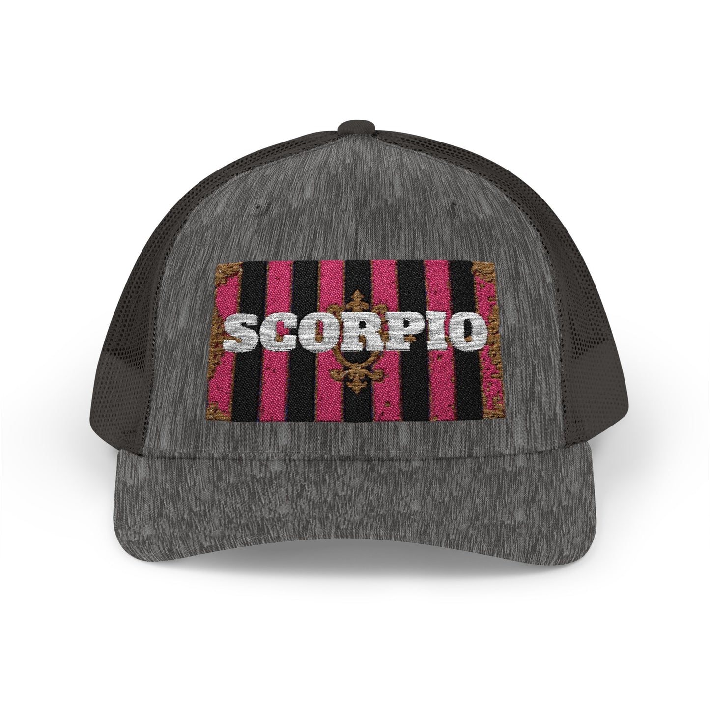Scorpio Snapback Trucker Cap | Zodiac Hat, Astrology Gift, Trendy Cap for Astrology Lovers, Summer Style, Unique Birthday Gift