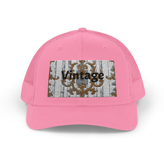 Vintage Snapback Trucker Cap | Retro Style, Perfect for Outdoor Adventures, Gifts for Him/Her, Casual Fashion - Baroque Design