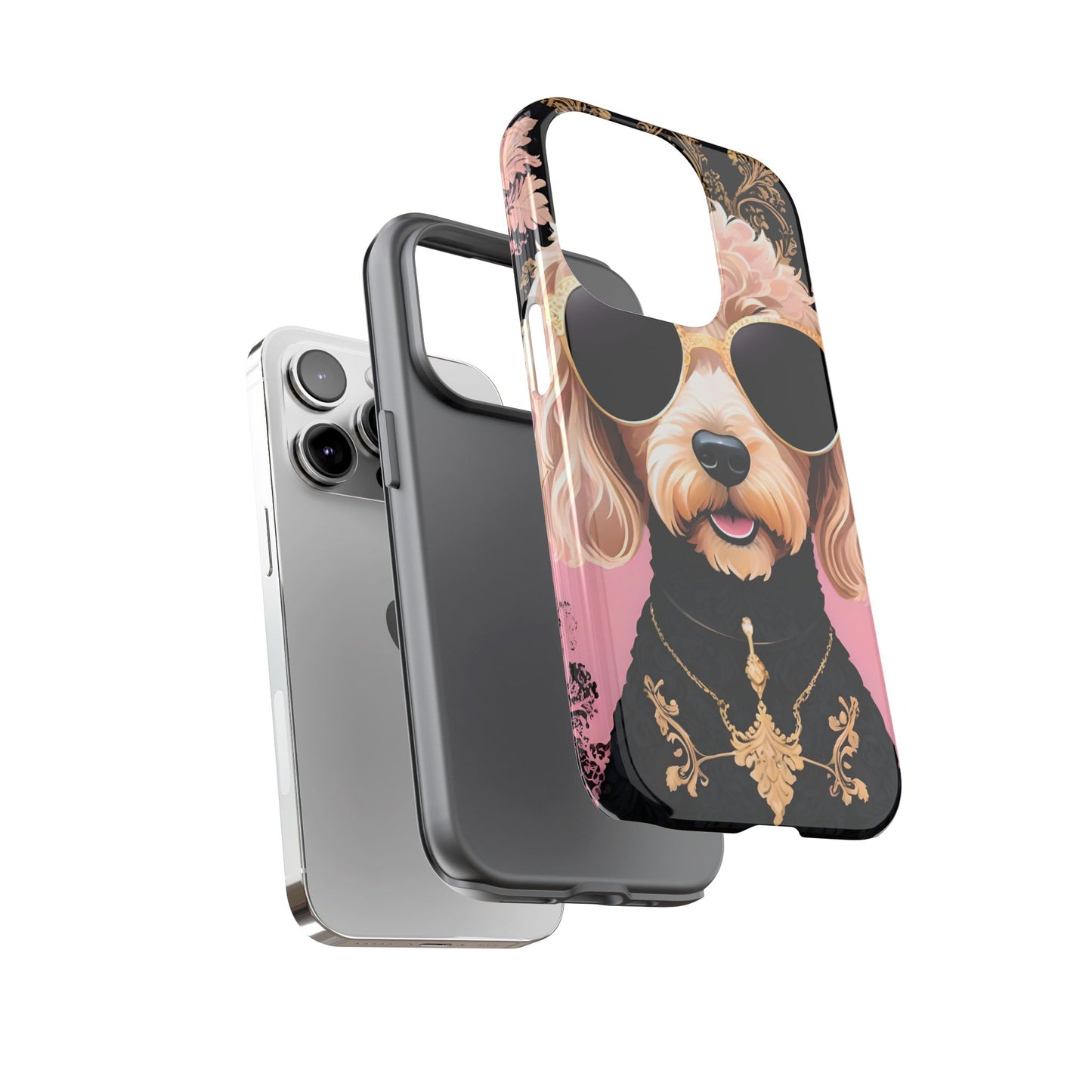 Phone Case - Golden Doodle In Sunglasses Tough Case