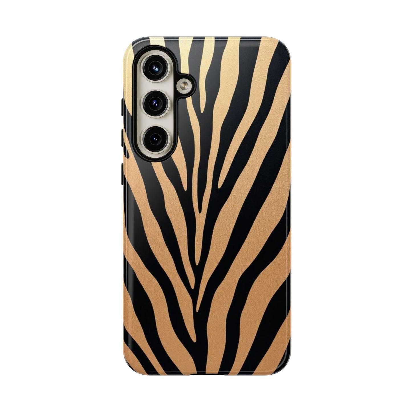 Zebra Print Tough Phone Case